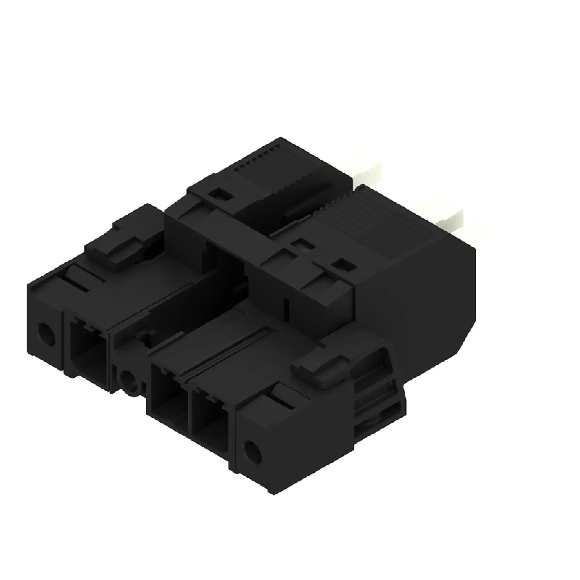 Weidmüller 2630540000 PCB connector (wire connection), 800 V, Pitch in mm: 7.62, Number of poles: 3, PUSH IN with actuator, Tension-clamp connection, Box (img_001)