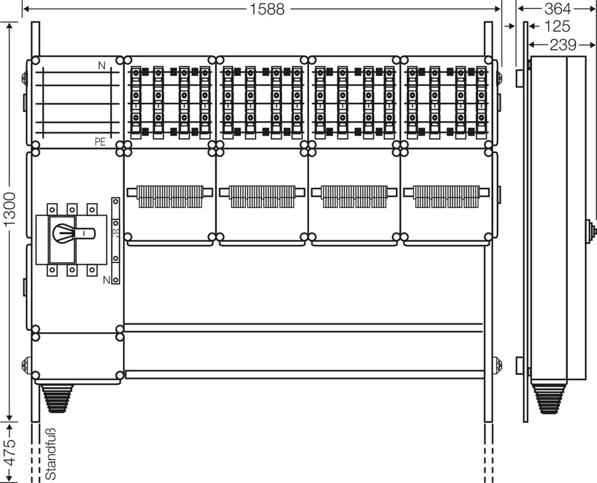 Hensel 65000134 Ladeverteiler für bis zu 16 Ladepunkte à 22kW Mi EV 22kW 16000 (img_003)