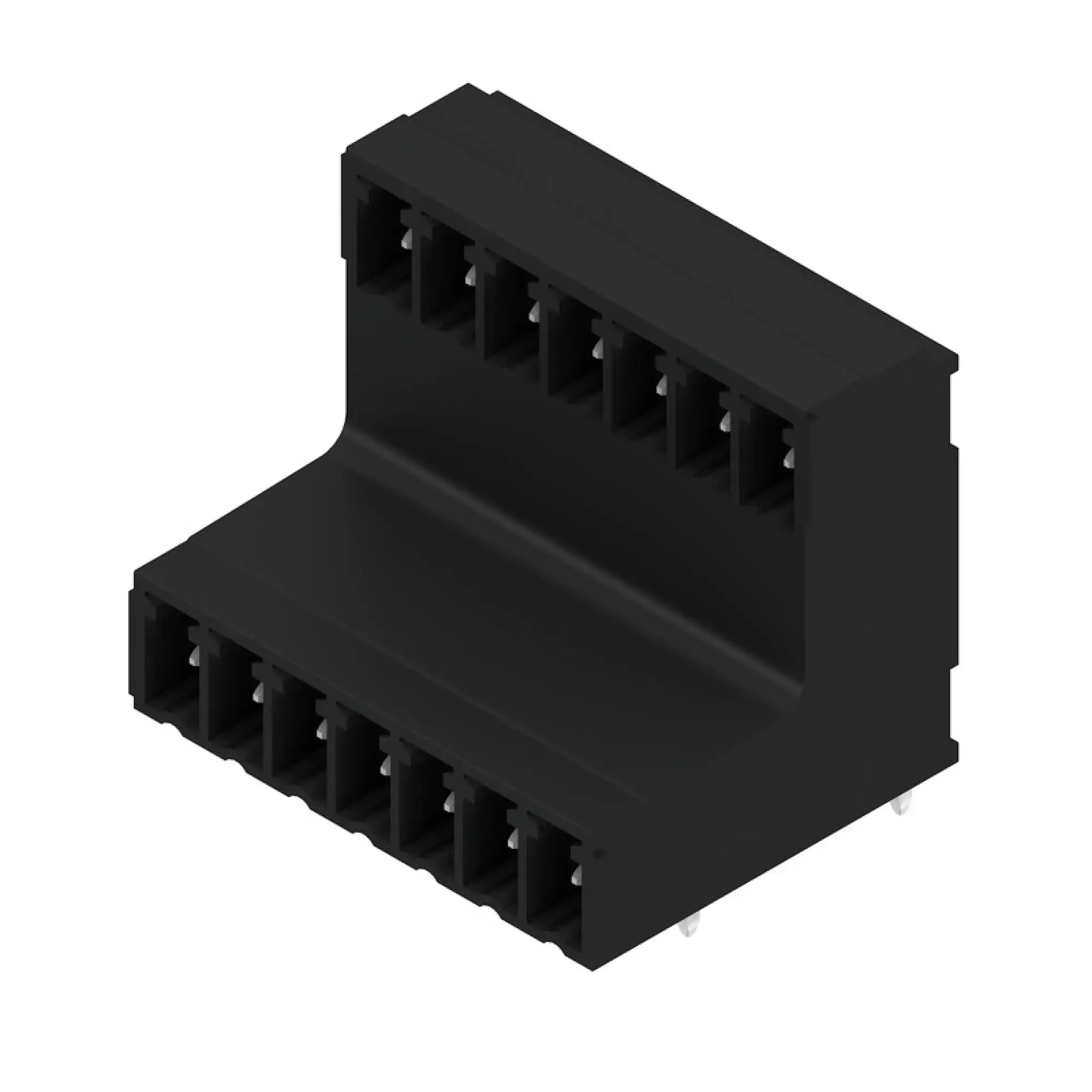 Weidmüller 1033550000 PCB connector (board connection), 160 V, 17.5 A, Pitch in mm: 3.81, Number of poles: 14, THT/THR solder connection, Box (img_001)
