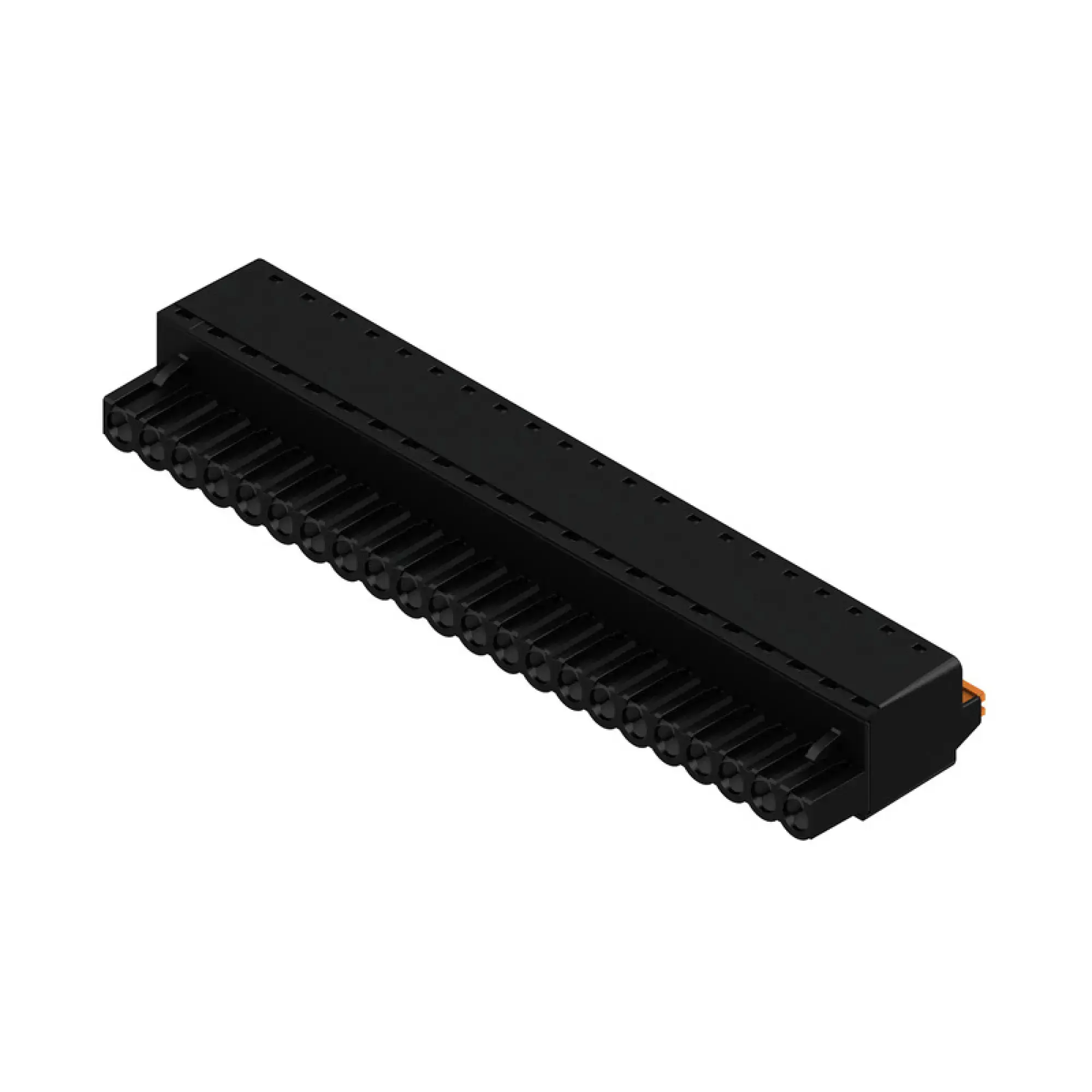 Weidmüller 1211850000 PCB connector (wire connection), 320 V, 23 A, Pitch in mm: 5.00, 3.31 mm², Number of poles: 22, PUSH IN with actuator, Box (img_001)