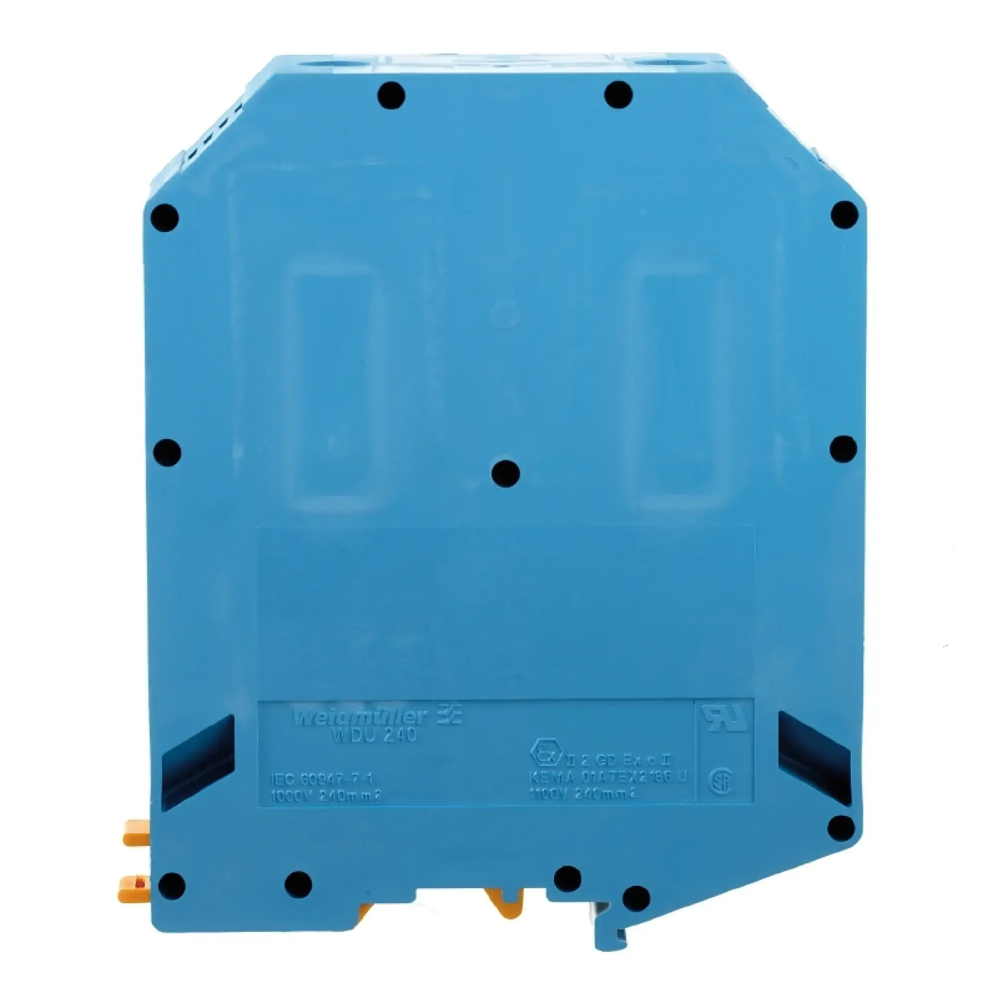 Weidmüller 1822210000 Feed-through terminal block, Screw connection, blue, 240 mm², 415 A, 1000 V, Number of connections: 2 (img_001) Weidmüller 1822210000 Feed-through terminal block, Screw connection, blue, 240 mm², 415 A, 1000 V, Number of connections: 2 (img_001)