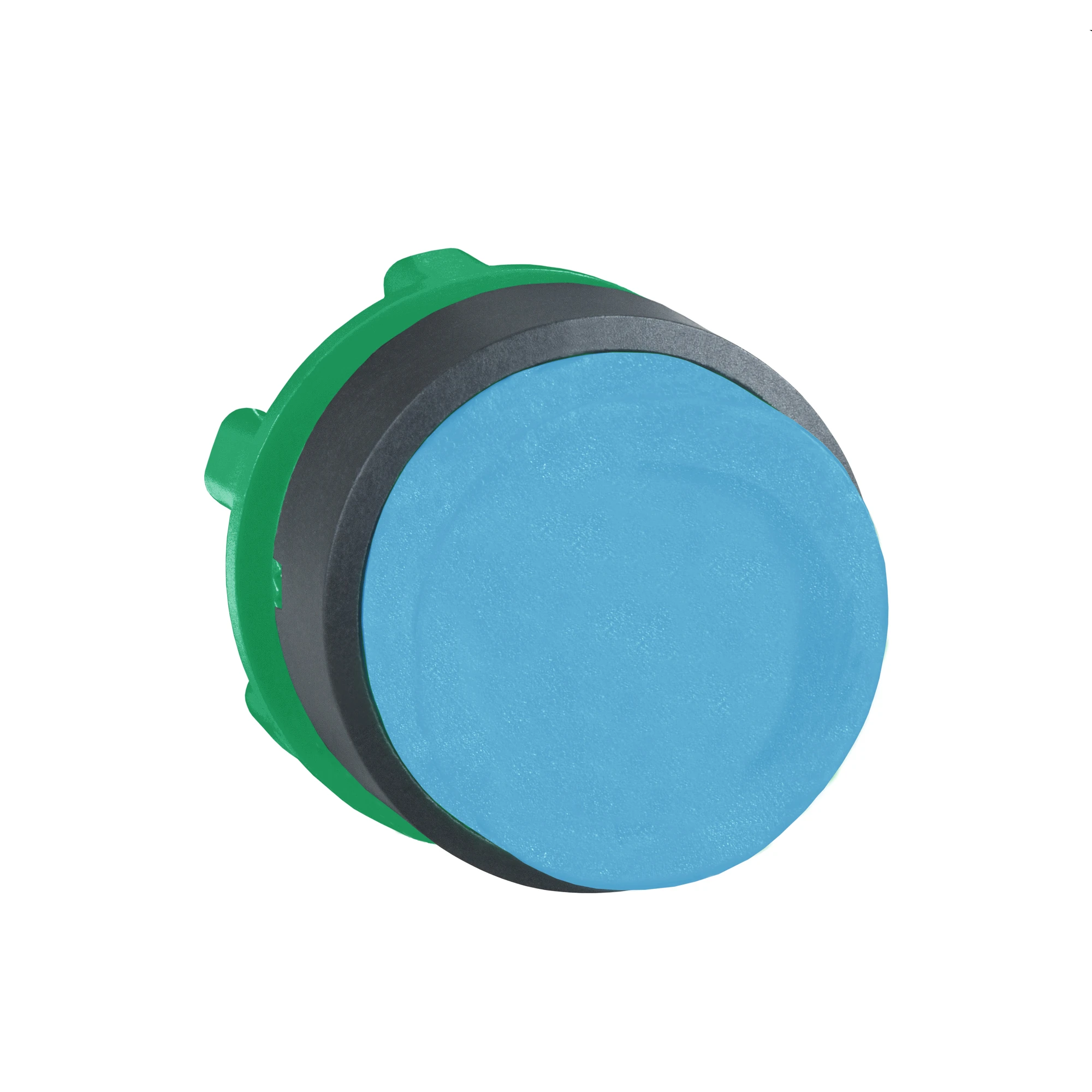Schneider Electric ZB5AL6 Push-button, Front Element, Harmony XB5, Plastic, 22mm, Blue, Protruding, Unlabeled, Momentary (img_001)