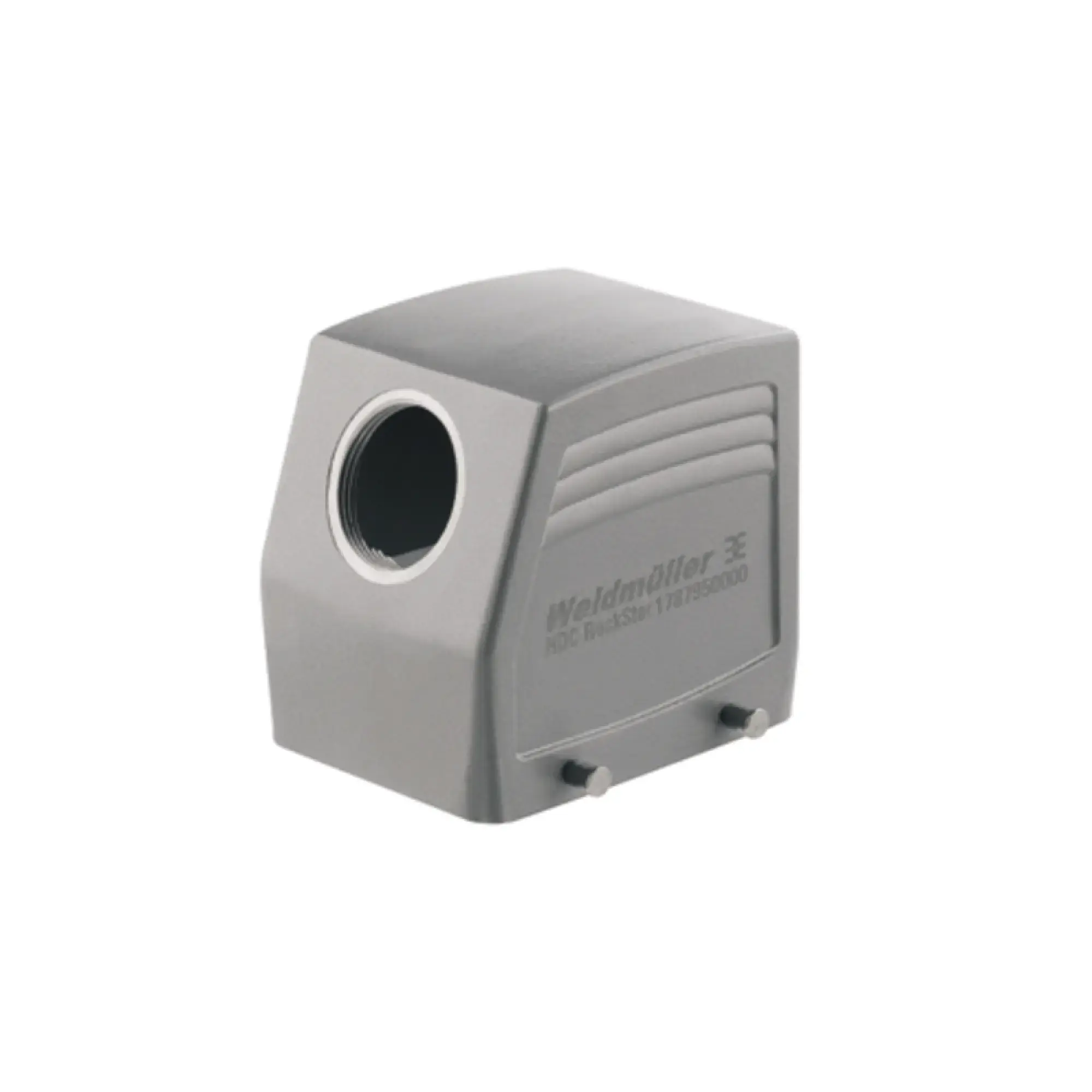 Weidmüller 1665670000 Housing (industry plug-in connectors), Cable entry from side, Plug housing, Side-locking clamp on lower side, Size: 7, IP65 (in plugged condition) (img_001)
