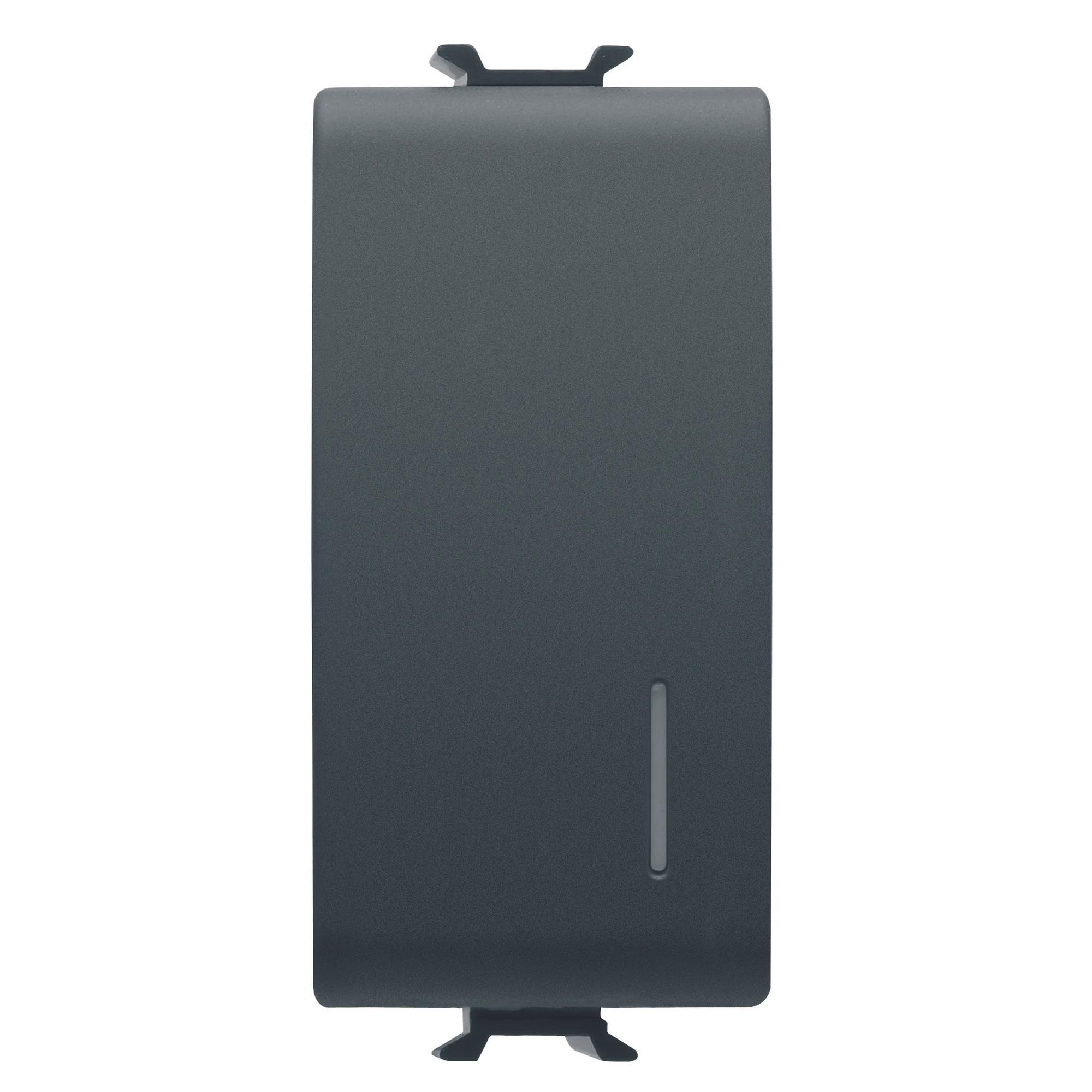 GEWISS GW12912 ELECTRONIC SOFT-CLICK PUSH-BUTTON - BACKLIT - WITH DIFFUSER - FOR RELAY AND DIMMER - 1P NO 4A - 230V ac 50/60Hz - 1 MODULE - SATIN BLACK - CHORUSMART (img_001) GEWISS GW12912 ELECTRONIC SOFT-CLICK PUSH-BUTTON - BACKLIT - WITH DIFFUSER - FOR RELAY AND DIMMER - 1P NO 4A - 230V ac 50/60Hz - 1 MODULE - SATIN BLACK - CHORUSMART (img_001)