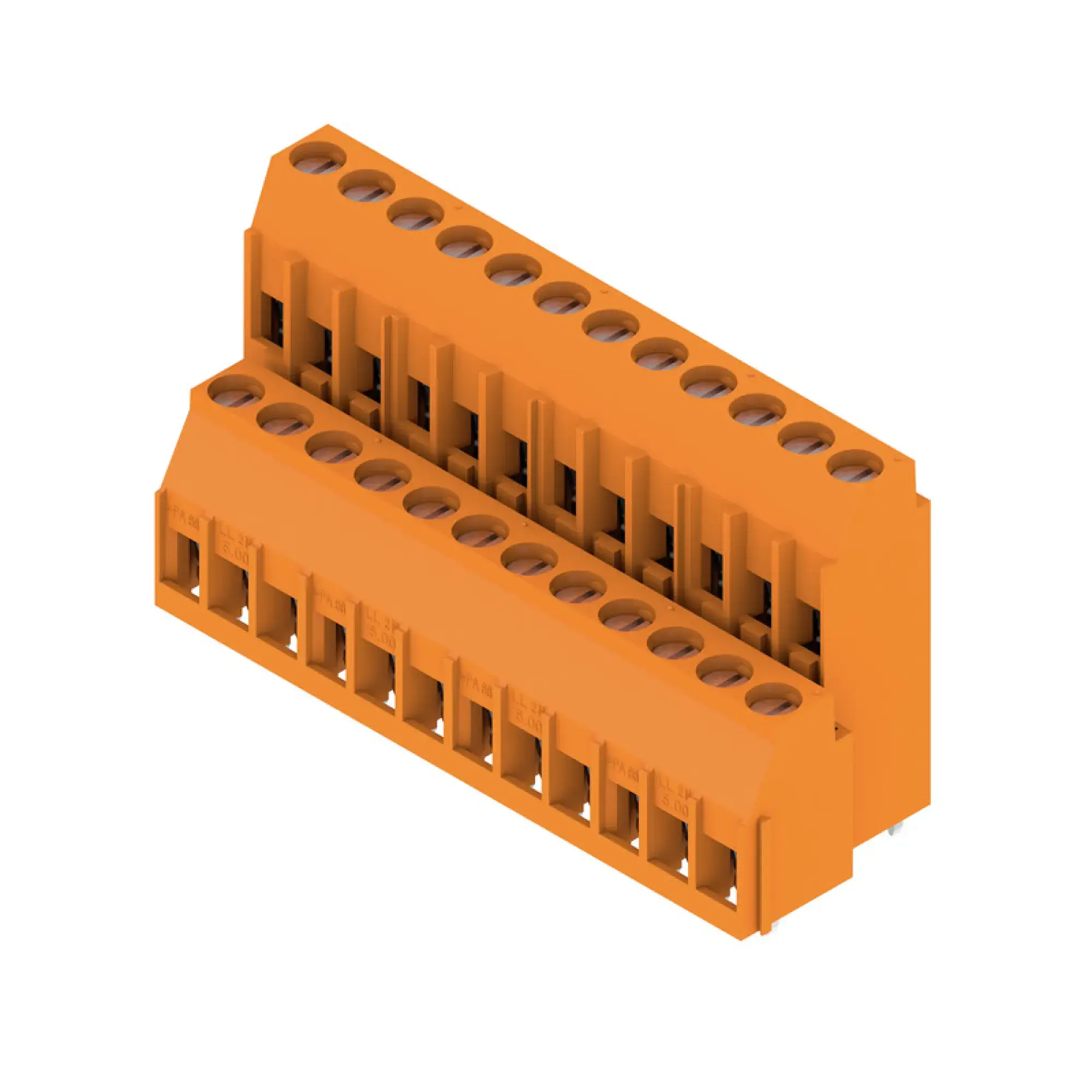 Weidmüller 1977350000 PCB terminal, 320 V, 32.5 A, Pitch in mm: 5.00, 6 mm², Number of poles: 24, Clamping yoke connection, THT solder connection, 90°, Box (img_001) Weidmüller 1977350000 PCB terminal, 320 V, 32.5 A, Pitch in mm: 5.00, 6 mm², Number of poles: 24, Clamping yoke connection, THT solder connection, 90°, Box (img_001)