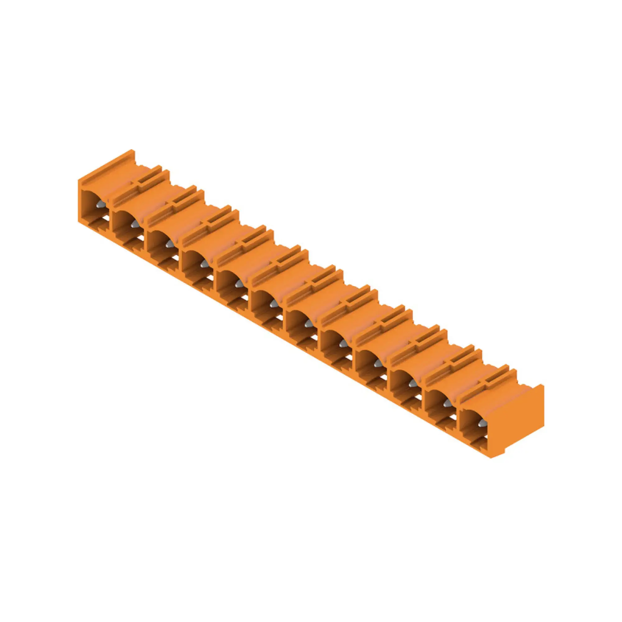 Weidmüller 1472590000 PCB connector (board connection), 500 V, 27.5 A, Pitch in mm: 7.62, Number of poles: 12, THT solder connection, Box (img_001)