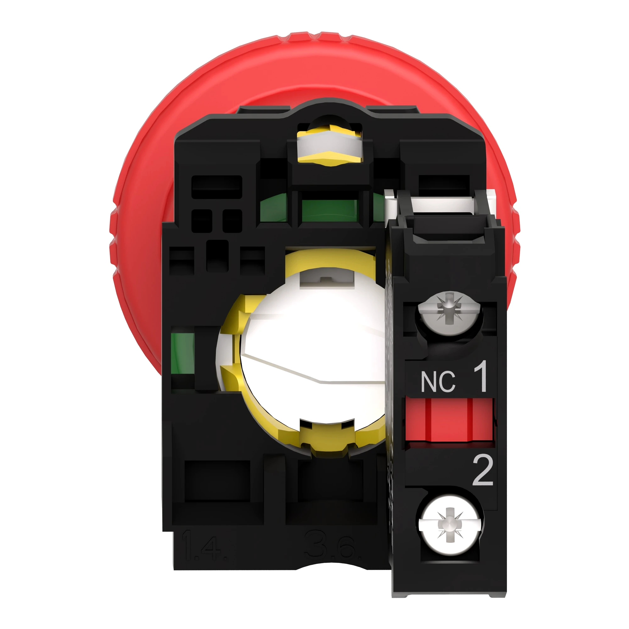 Schneider Electric XB5AS9442 Emergency Stop/Emergency-Off Switch, Harmony XB5, Plastic, Key Release, 22mm, Mushroom 40mm, 1NC (img_003) Schneider Electric XB5AS9442 Emergency Stop/Emergency-Off Switch, Harmony XB5, Plastic, Key Release, 22mm, Mushroom 40mm, 1NC (img_003)