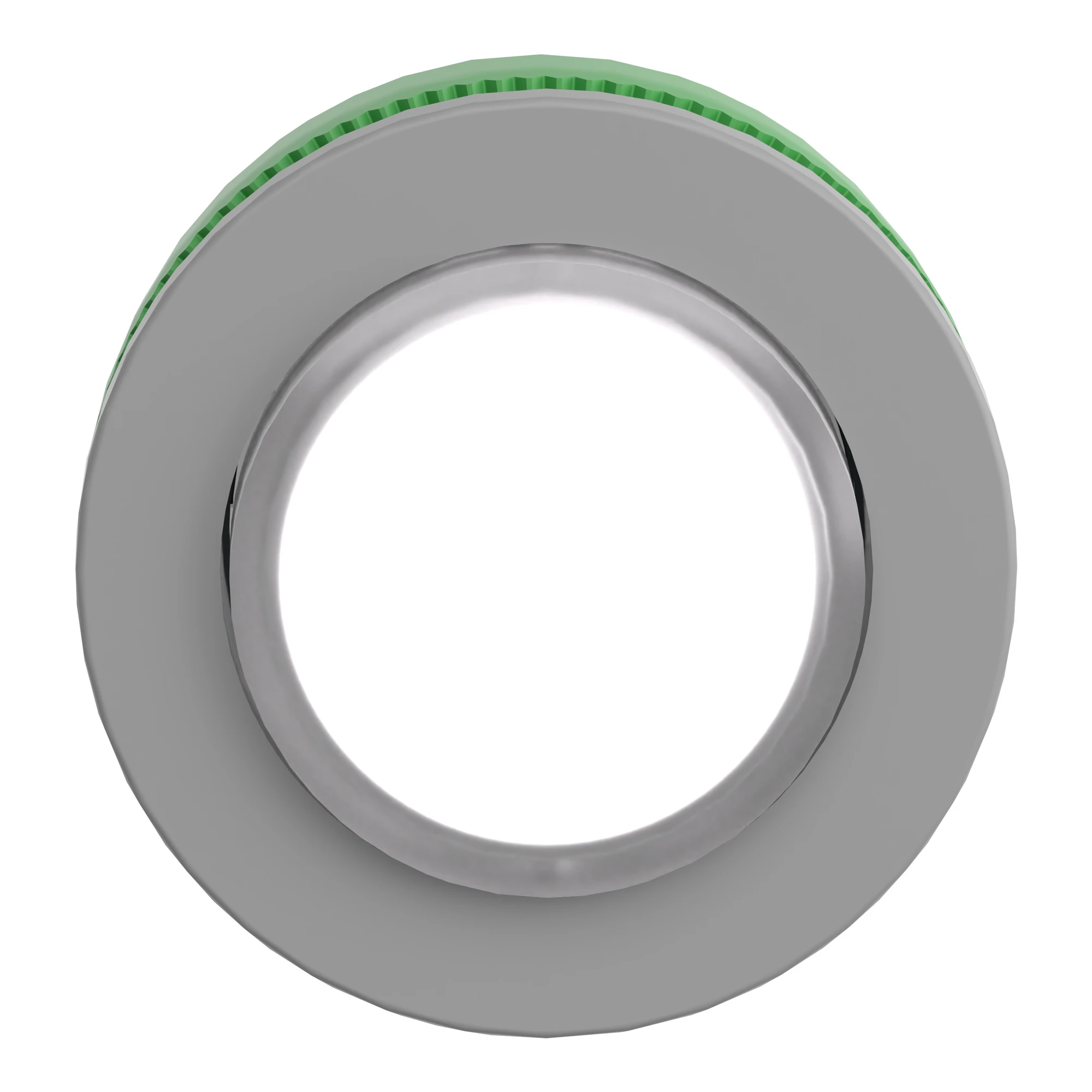 Schneider Electric ZB5FH13C0 Illuminated push button, front element, Harmony XB5F, plastic, 30mm, light grey, white, protruding, unlabelled, latching (img_005)
