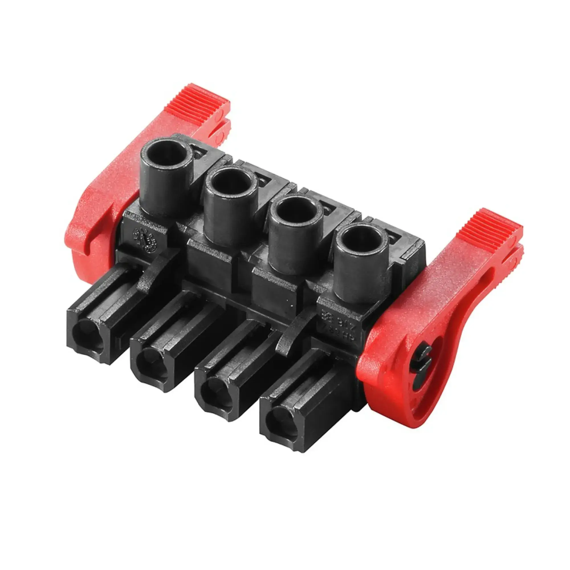 Weidmüller 1093450000 PCB connector (wire connection), 500 V, 29 A, Pitch in mm: 7.62, 4 mm², Number of poles: 4, Clamping yoke connection, Box (img_001)