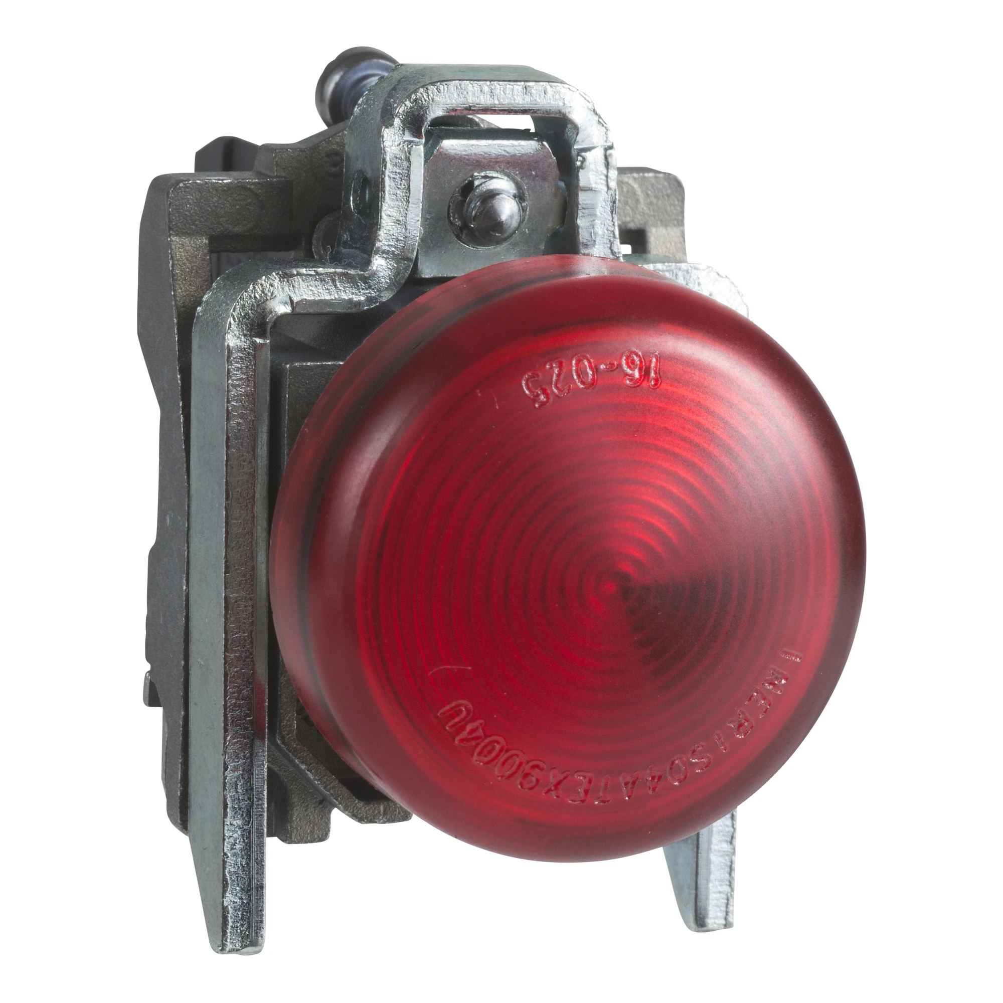 Schneider Electric XB4BVM4EX Pilot light, round Ø 22, IP65, red, Integral LED, 230-240V, screw terminal, ATEX (img_001)