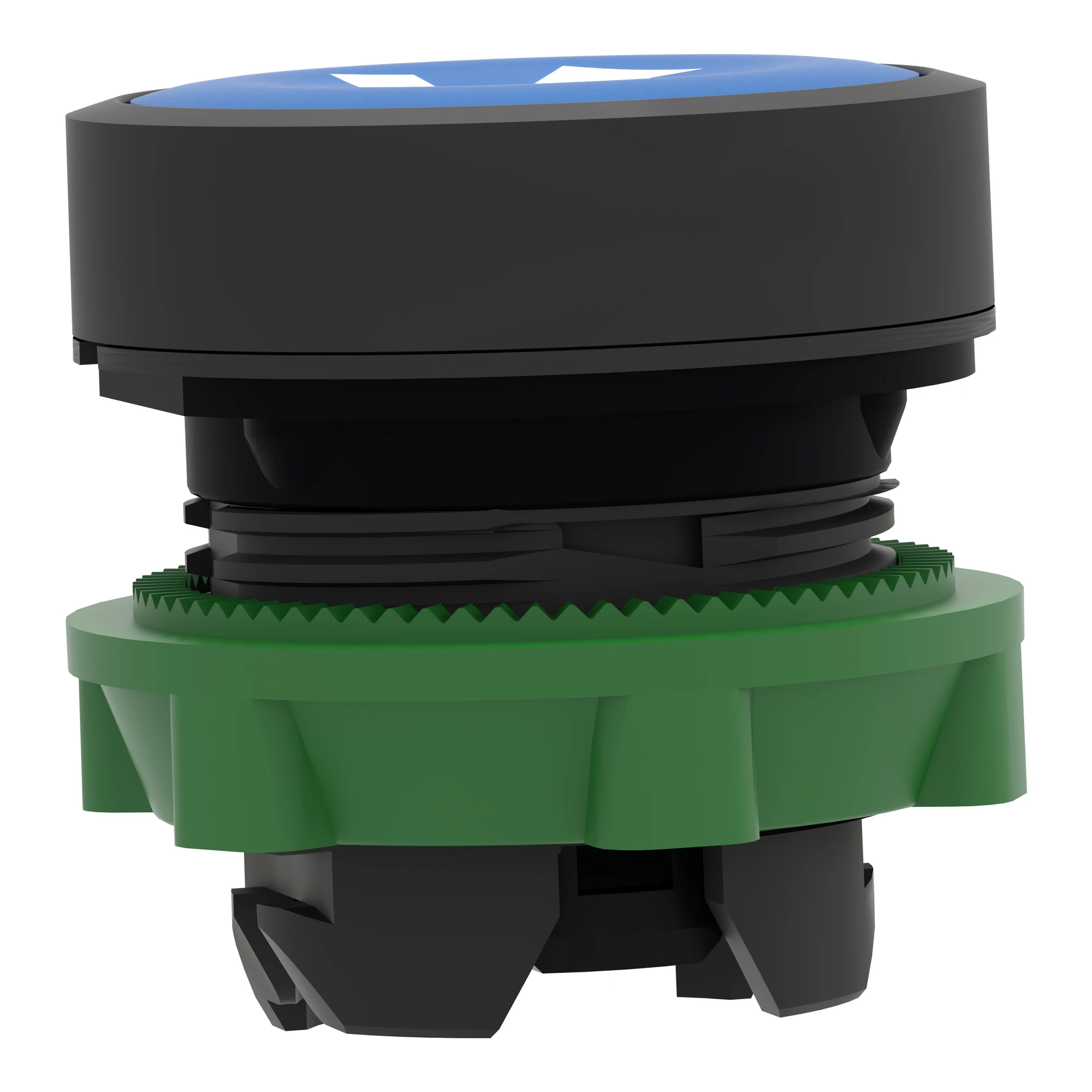 Schneider Electric ZB5AA650 Pushbutton, Front Element, Harmony XB5, Plastic, 22mm, Blue, Labeled Arrows Up Down, Momentary (img_004) Schneider Electric ZB5AA650 Pushbutton, Front Element, Harmony XB5, Plastic, 22mm, Blue, Labeled Arrows Up Down, Momentary (img_004)