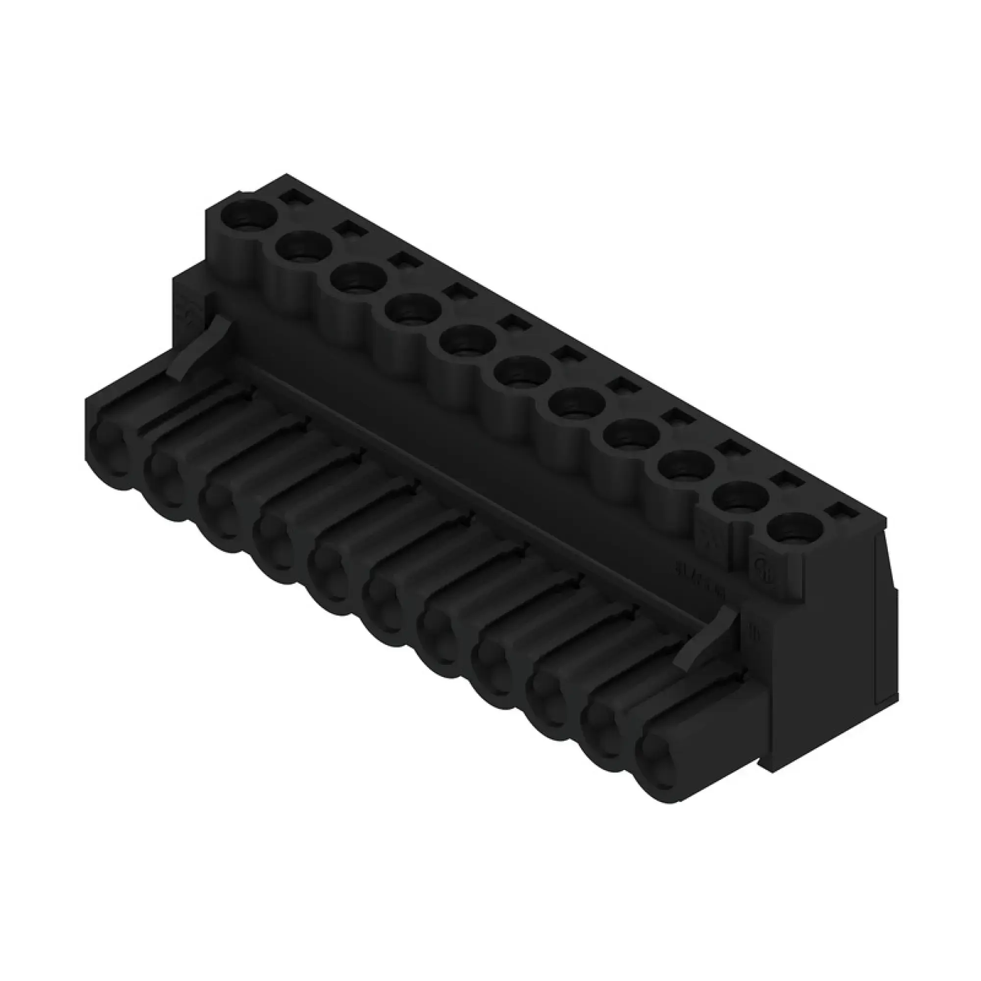 Weidmüller 1943900000 PCB connector (wire connection), 320 V, 23 A, Pitch in mm: 5.08, 4 mm², Number of poles: 11, Clamping yoke connection, Box (img_001)