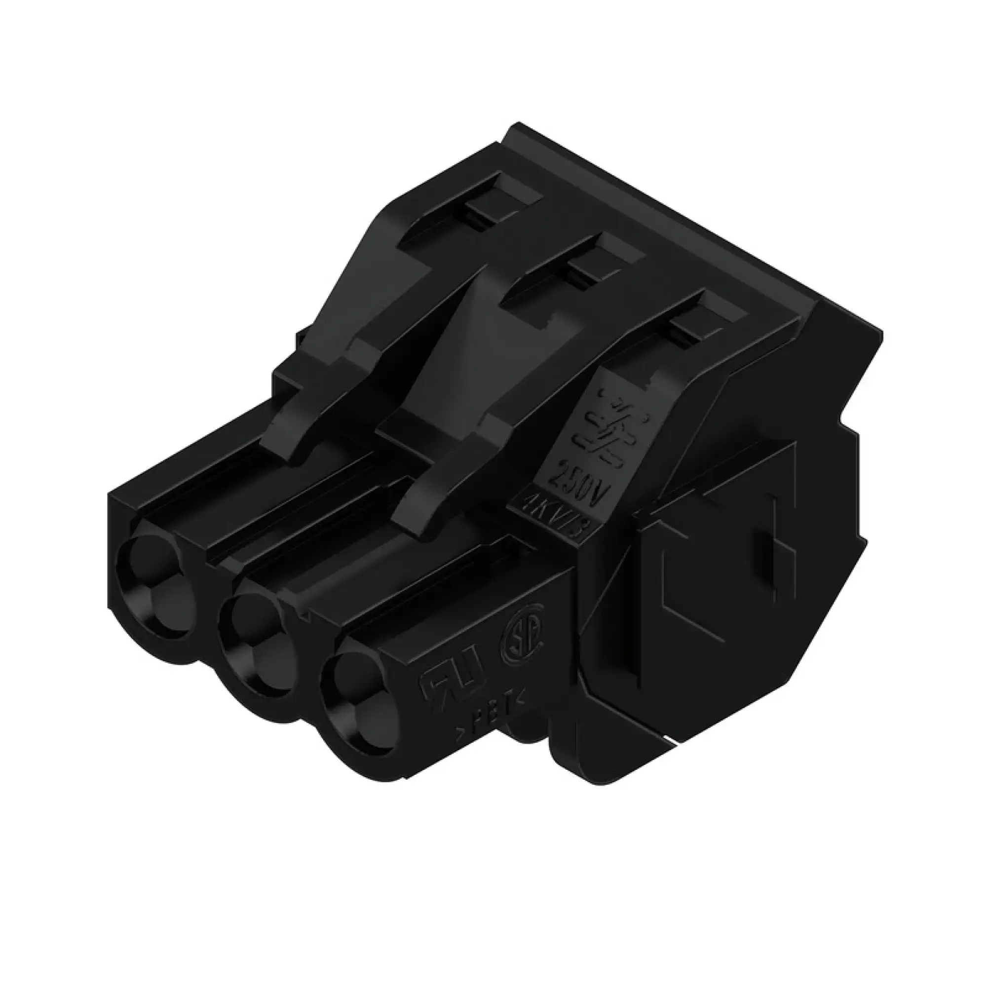 Weidmüller 1945990000 PCB connector (wire connection), 320 V, 17.5 A, Pitch in mm: 5.08, 4 mm², Number of poles: 3, Clamping yoke connection, Box (img_001)