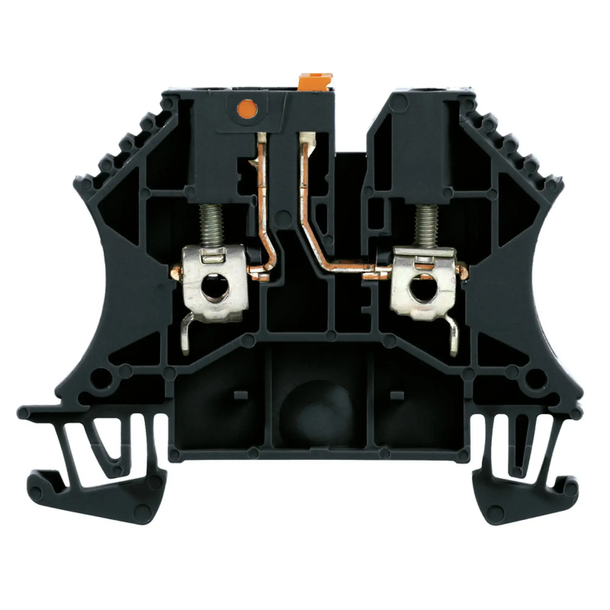 Weidmüller 2495670000 Test-disconnect terminal, Screw connection, black, 2.5 mm², 24 A, 500 V, Number of connections: 2, Number of levels: 1 (img_001) Weidmüller 2495670000 Test-disconnect terminal, Screw connection, black, 2.5 mm², 24 A, 500 V, Number of connections: 2, Number of levels: 1 (img_001)