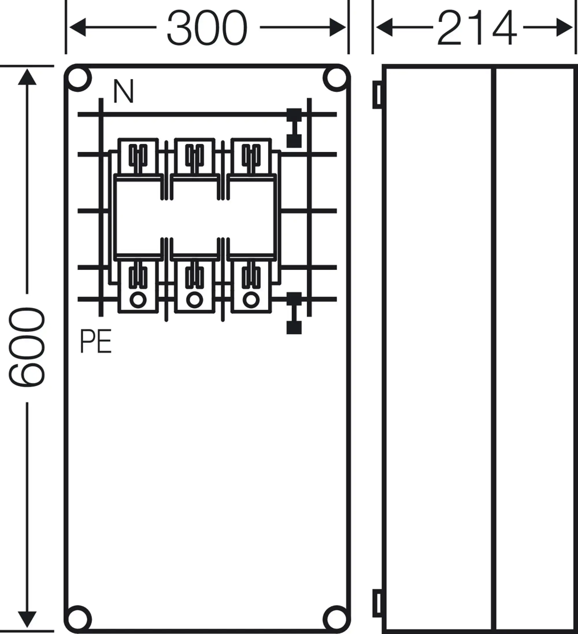 Hensel 2000779 Mi-NH-Sicherungsgehäuse 1xNH 1 3polig, Sammelsch. 400 A, 5polig Mi 6474 (img_003) Hensel 2000779 Mi-NH-Sicherungsgehäuse 1xNH 1 3polig, Sammelsch. 400 A, 5polig Mi 6474 (img_003)