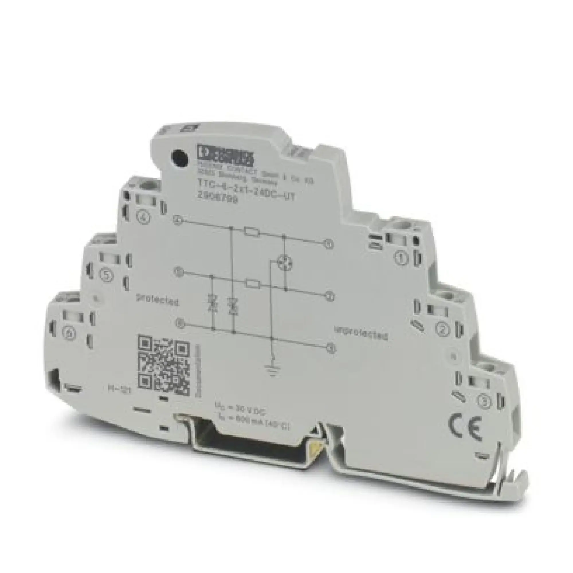 Phoenix Contact 2906799 Surge protection device TTC-6-2X1-24DC-UT (img_001)