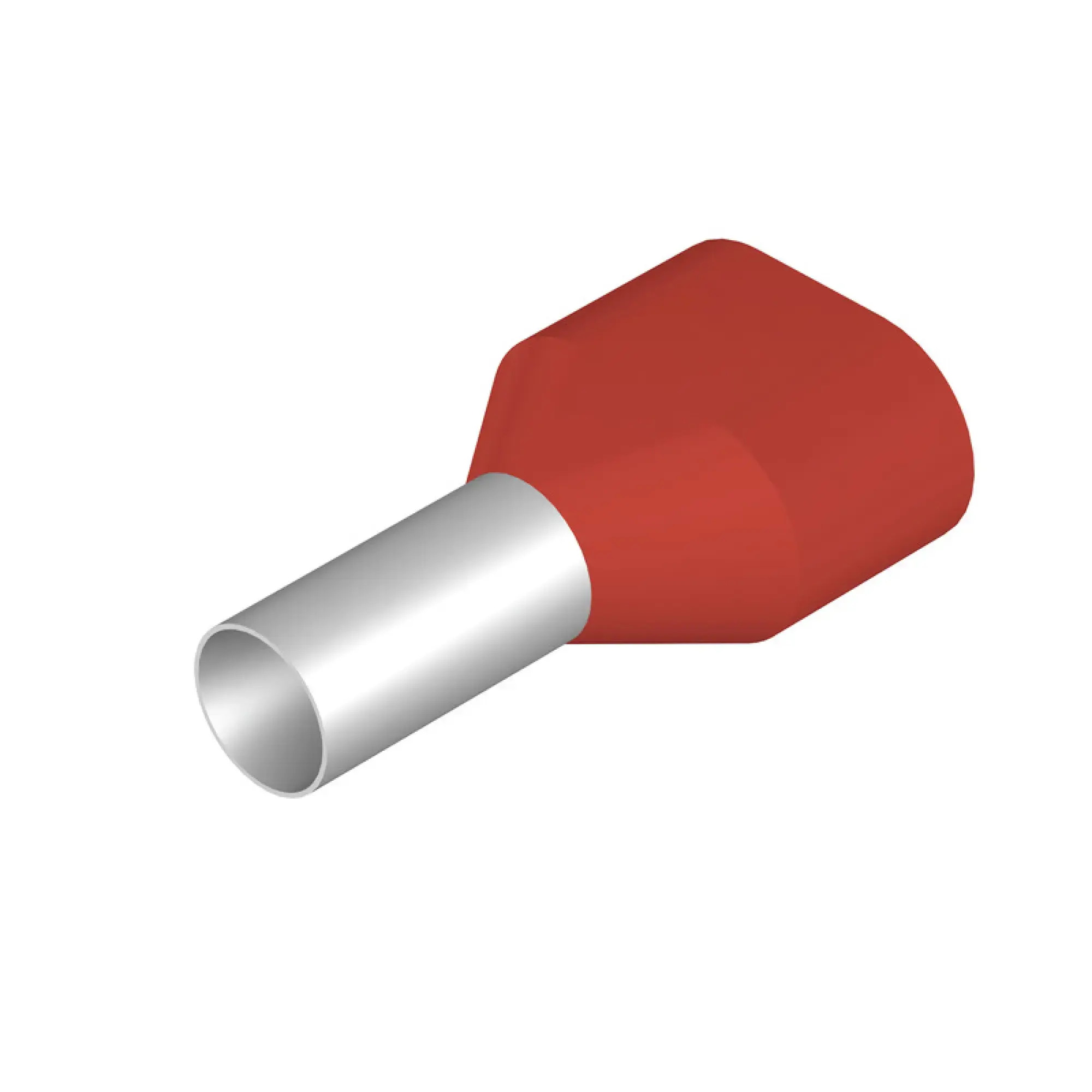 Weidmüller 9004710000 Wire end ferrule, Twin wire-end ferrule, 10 mm², Stripping length: 17 mm, red (img_001)