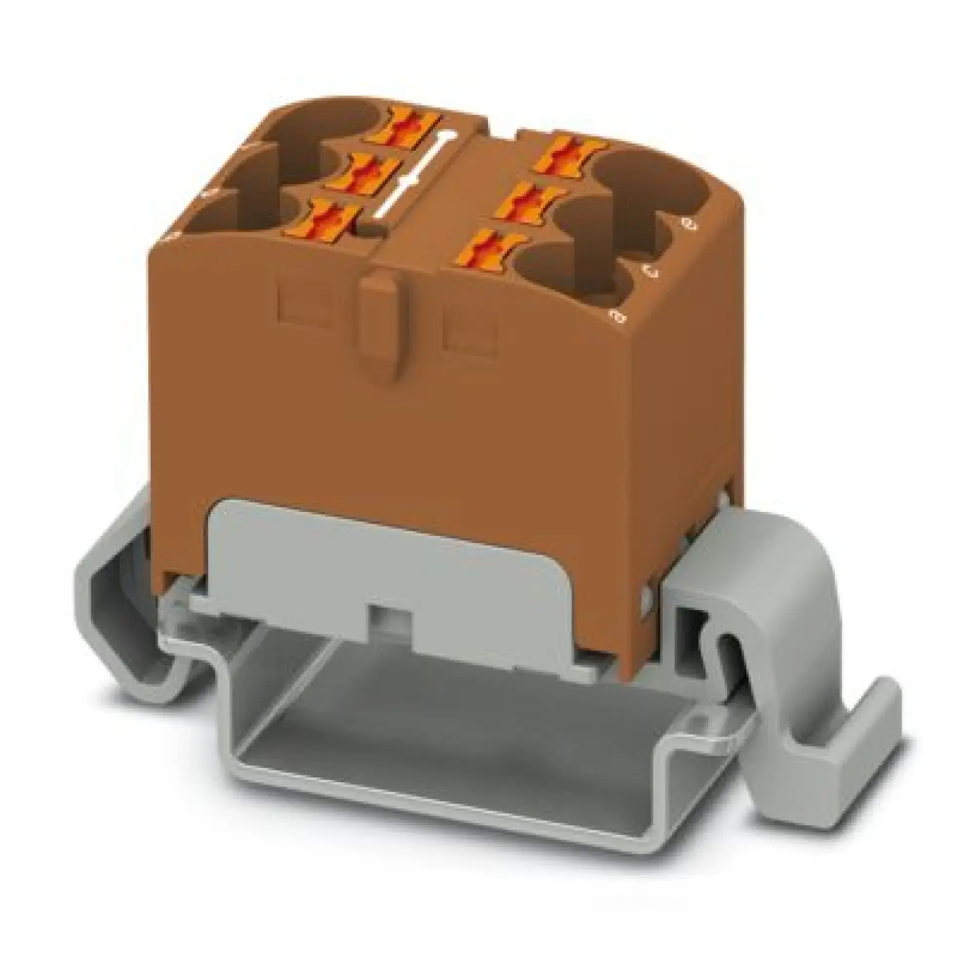 Phoenix Contact 3273668 Distribution block PTFIX 6X4-NS35A BN (img_001)
