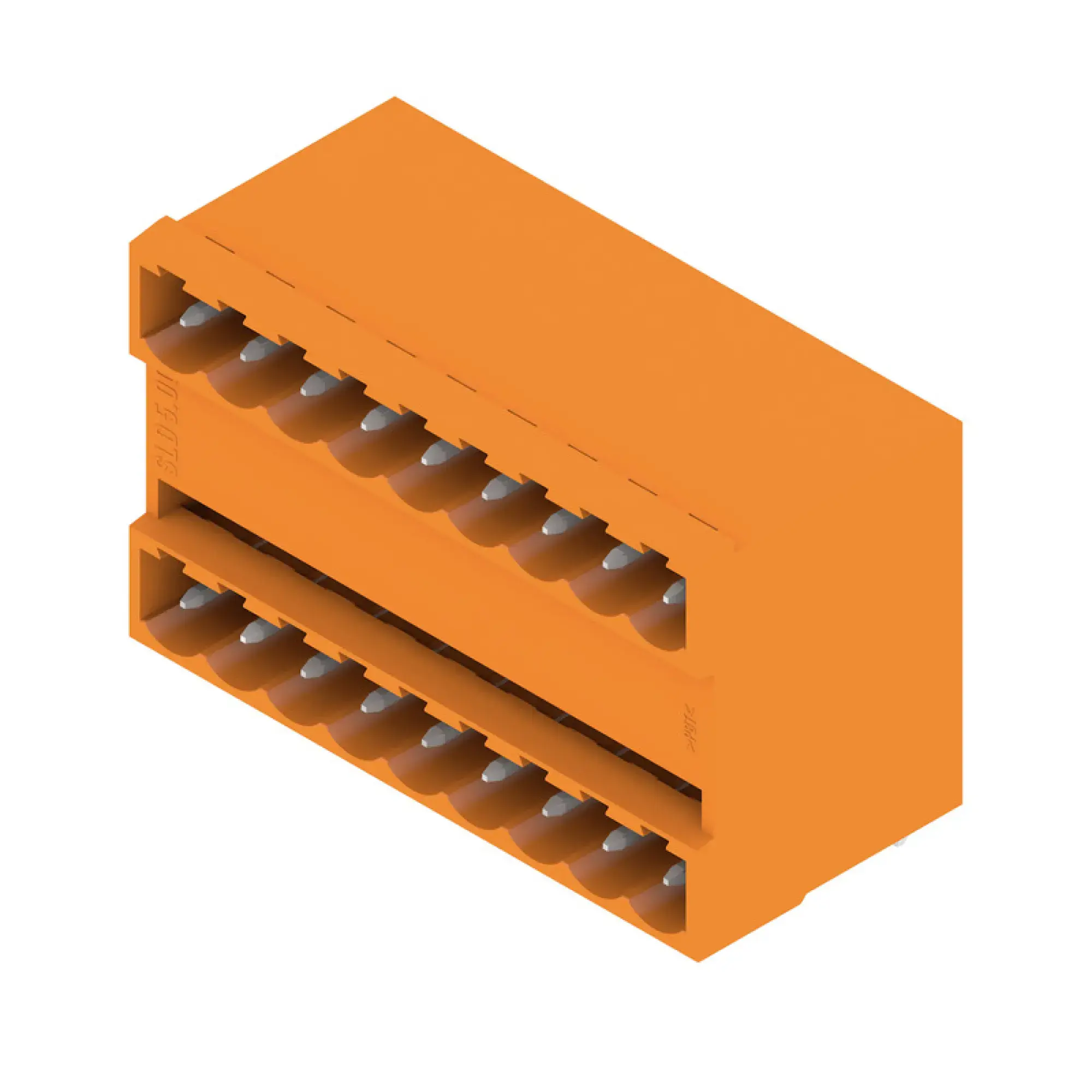 Weidmüller 1614420000 PCB connector (board connection), 320 V, 11 A, Pitch in mm: 5.00, Number of poles: 18, THT solder connection, Box (img_001)