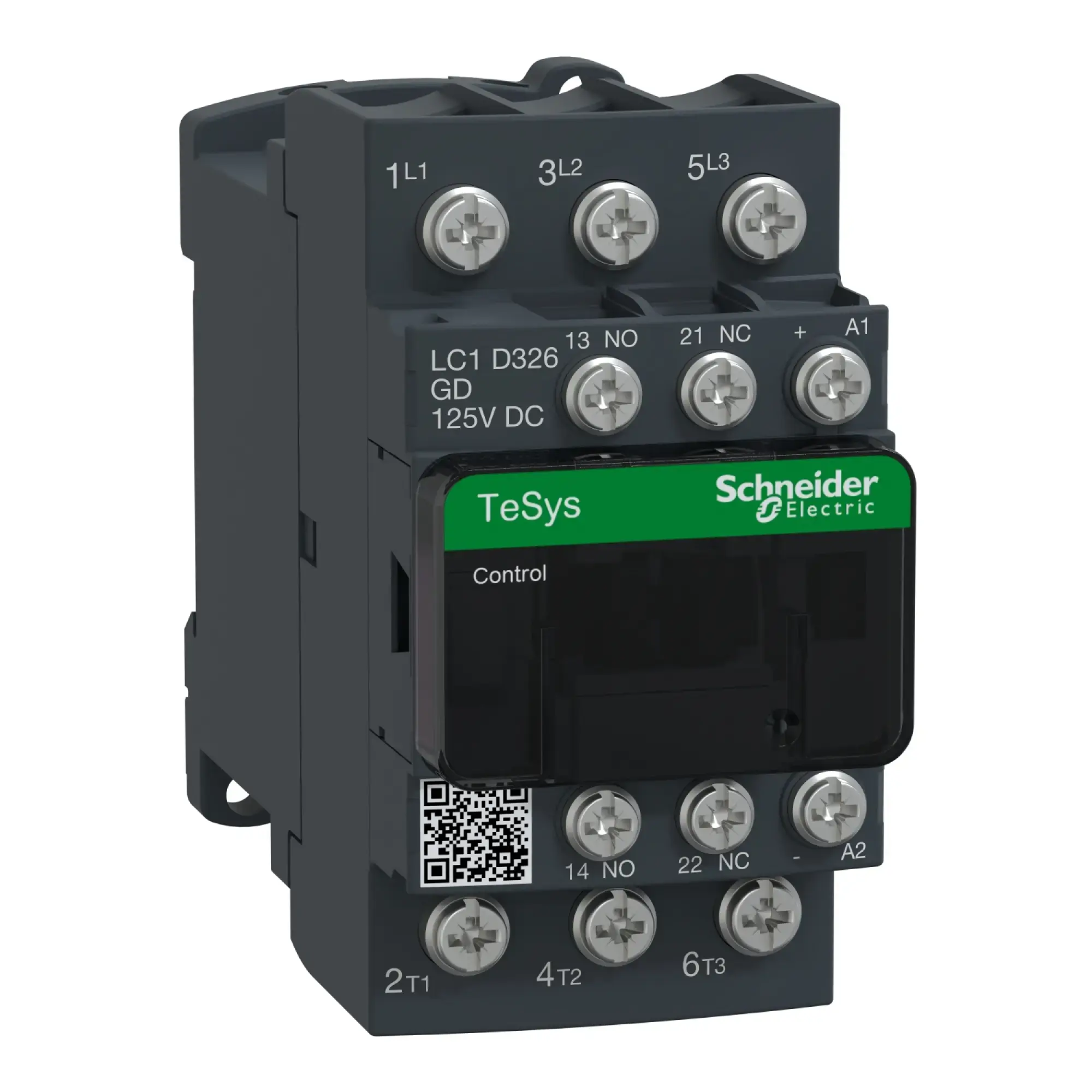 Schneider Electric LC1D326GD Power contactor LC1D 3p, +1NO+1NC, 15 kW, 32 A, 400 V AC3, coil 125 V DC (img_005)