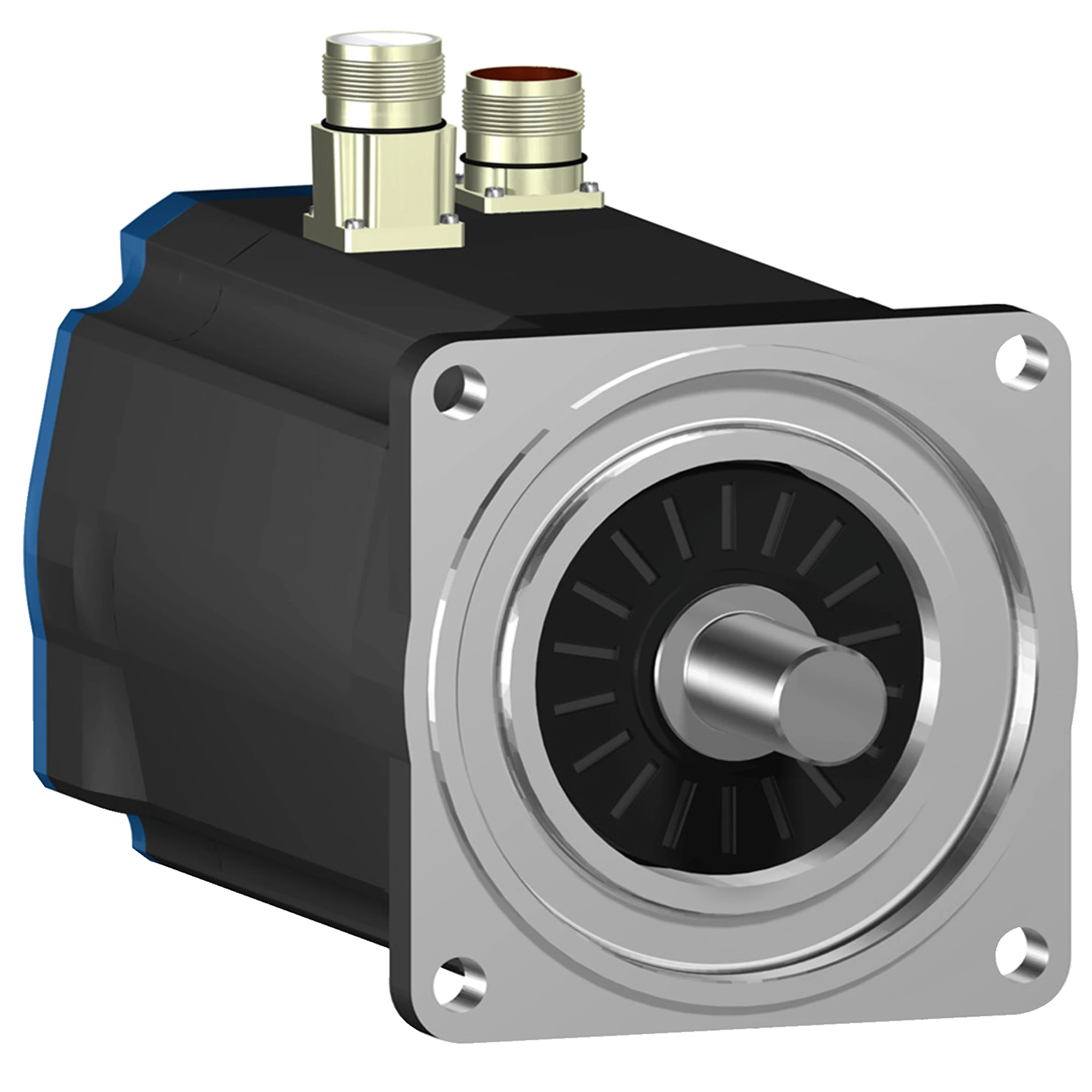 Schneider Electric BSH1001P02A1A Servomotor, Lexium BSH, 100mm, 3,3Nm, glatte Welle IP54, Multiturn 128P/U, 2xM23 gerade (img_001) Schneider Electric BSH1001P02A1A Servomotor, Lexium BSH, 100mm, 3,3Nm, glatte Welle IP54, Multiturn 128P/U, 2xM23 gerade (img_001)