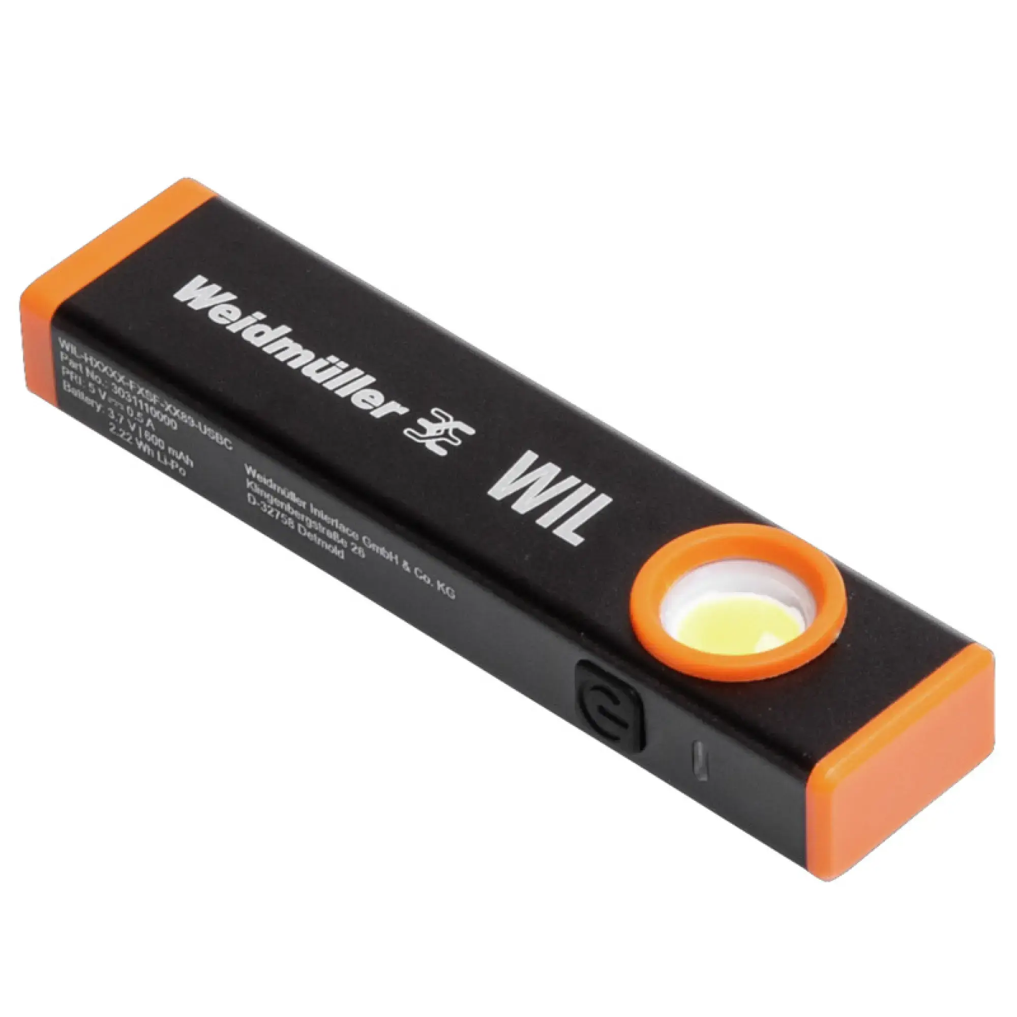 Weidmüller 3031110000 LED module, 6500K, 5000K, Input voltage: ≤ 5 V DC, 5 V, 0.5 A, 300 lm, IPX3, USB C (img_001)