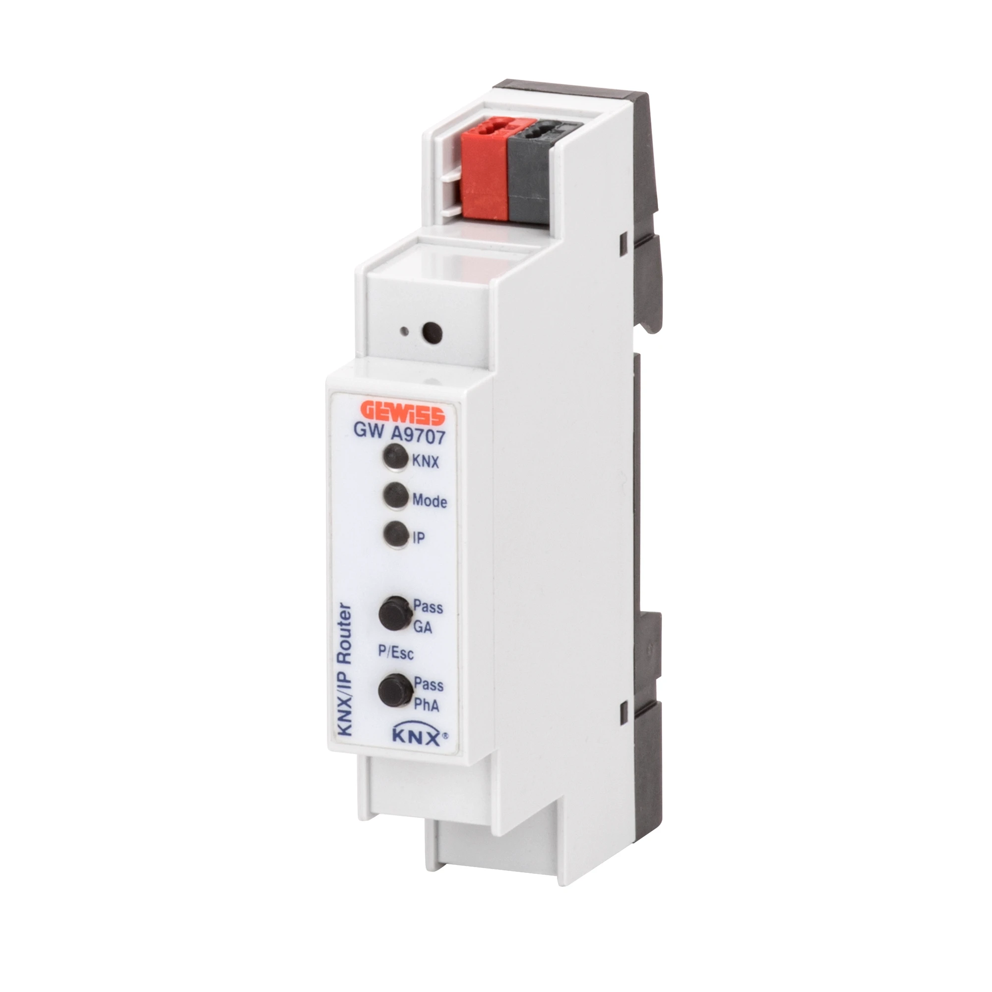 GEWISS GWA9707 KNX/IP ROUTER - IP20 - 1 MODULE - DIN RAIL MOUNTING (img_001)