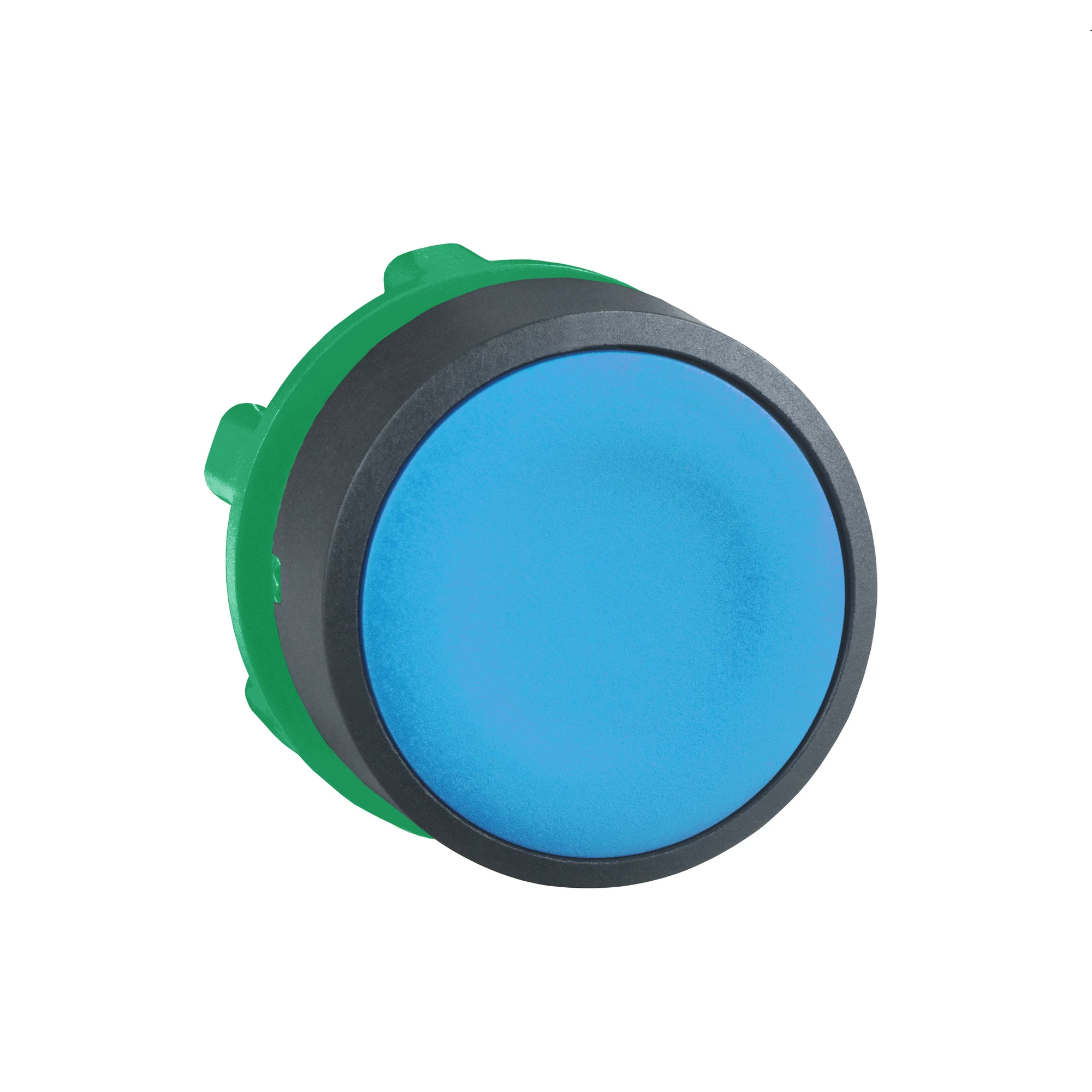 Schneider Electric ZB5AA6 Pushbutton, front element, Harmony XB5, plastic, 22mm, blue, unlabelled, momentary (img_001) Schneider Electric ZB5AA6 Pushbutton, front element, Harmony XB5, plastic, 22mm, blue, unlabelled, momentary (img_001)