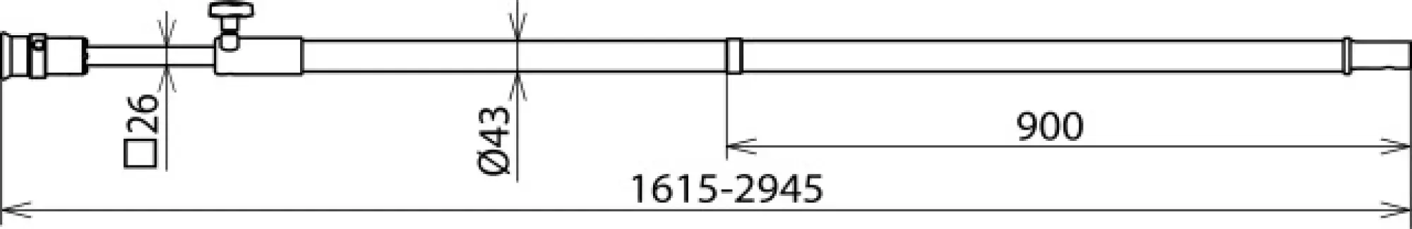 Dehn 769300 Telescopic earthing rod w. plug-in coup. L 1760-3015mm w. cone coupling SQL (img_002) Dehn 769300 Telescopic earthing rod w. plug-in coup. L 1760-3015mm w. cone coupling SQL (img_002)