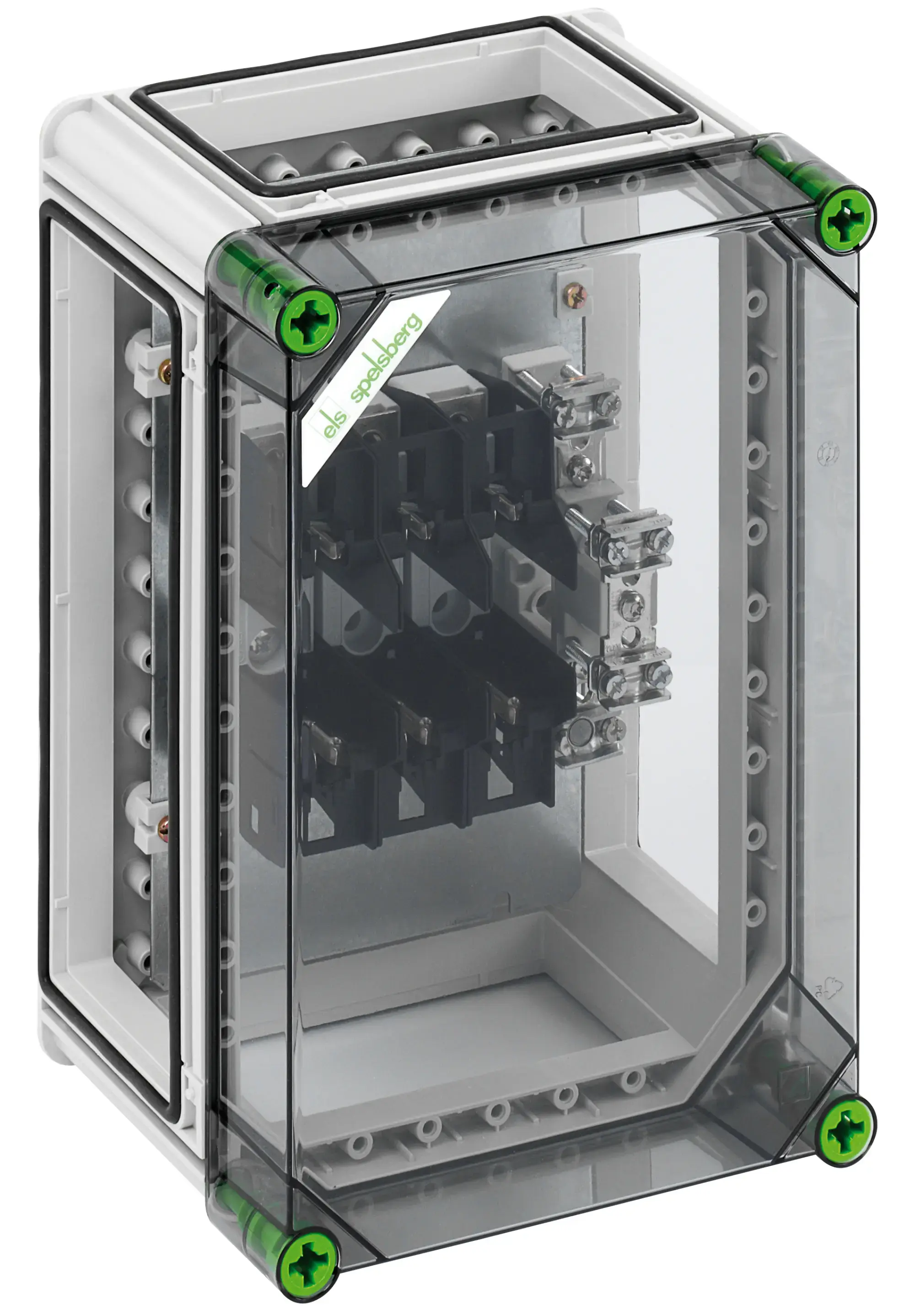 Spelsberg 02210101 NH fuse enclosure, Type of protection IP65, Impact strength IK08, Protection class II, Rated voltage 690V AC, Halogen free (img_001) Spelsberg 02210101 NH fuse enclosure, Type of protection IP65, Impact strength IK08, Protection class II, Rated voltage 690V AC, Halogen free (img_001)