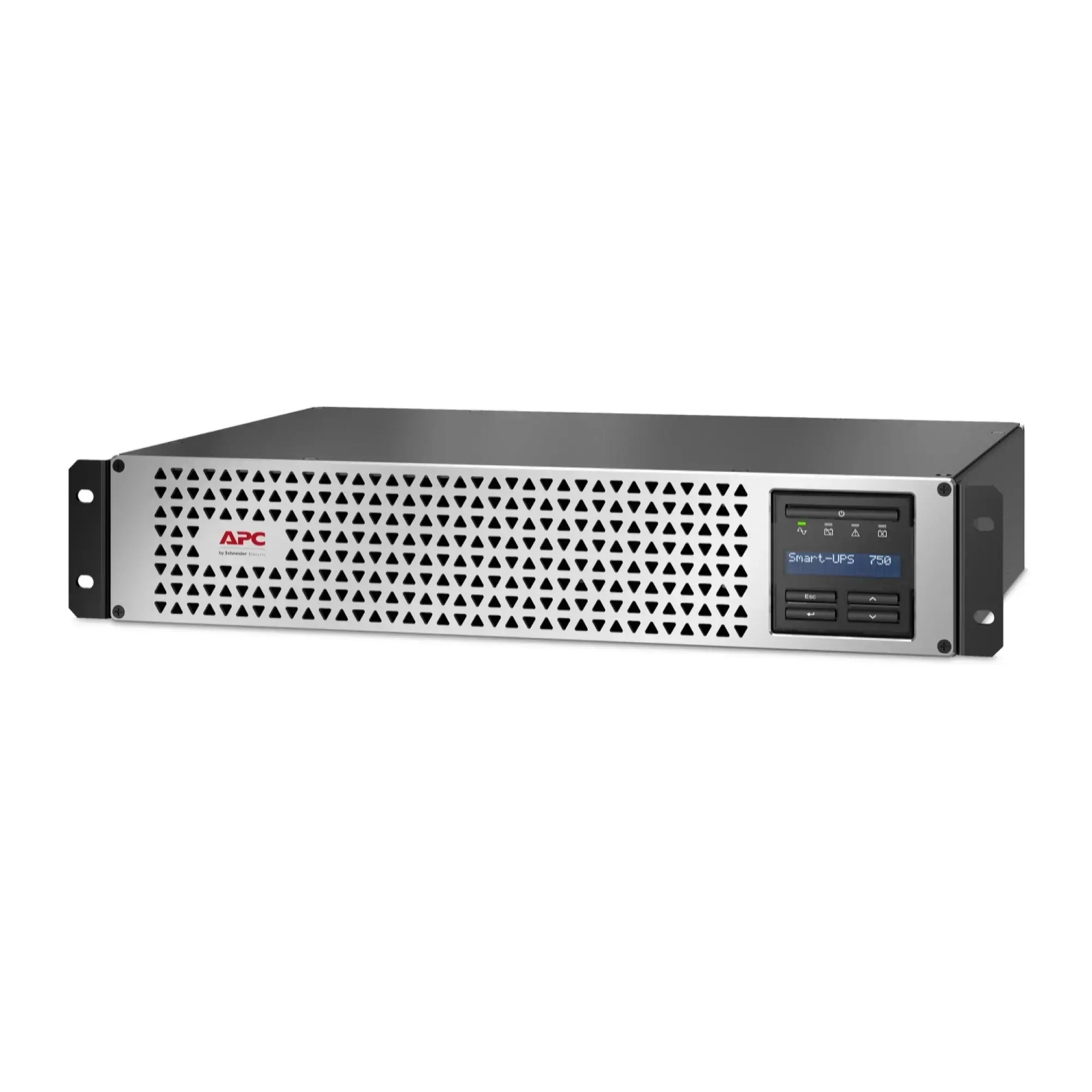APC SMTL750RMI2UC Smart-UPS, Line Interactive, 750VA, Lithium-ion, Rack/Tower, 2HE, 230V, 6 IEC 13-Ausgänge, SmartConnect-Port+SmartSlot, kurze Tiefe, AVR, LCD (img_003)