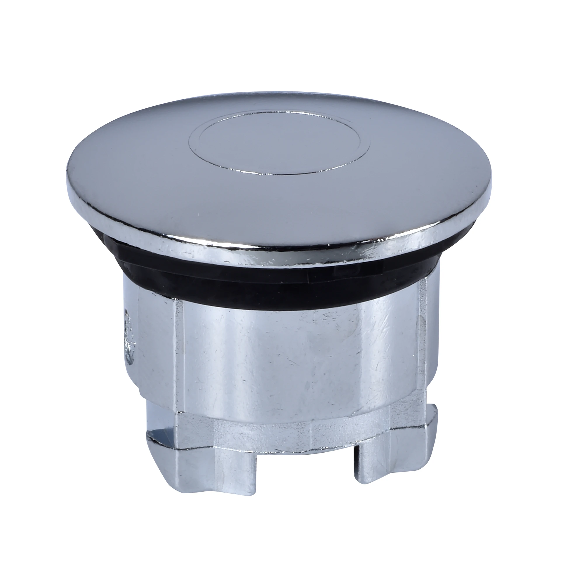 Schneider Electric ZB4SZ3 Blanking plug, front element, Harmony XB4, metal, 22mm, chrome plated (img_001)