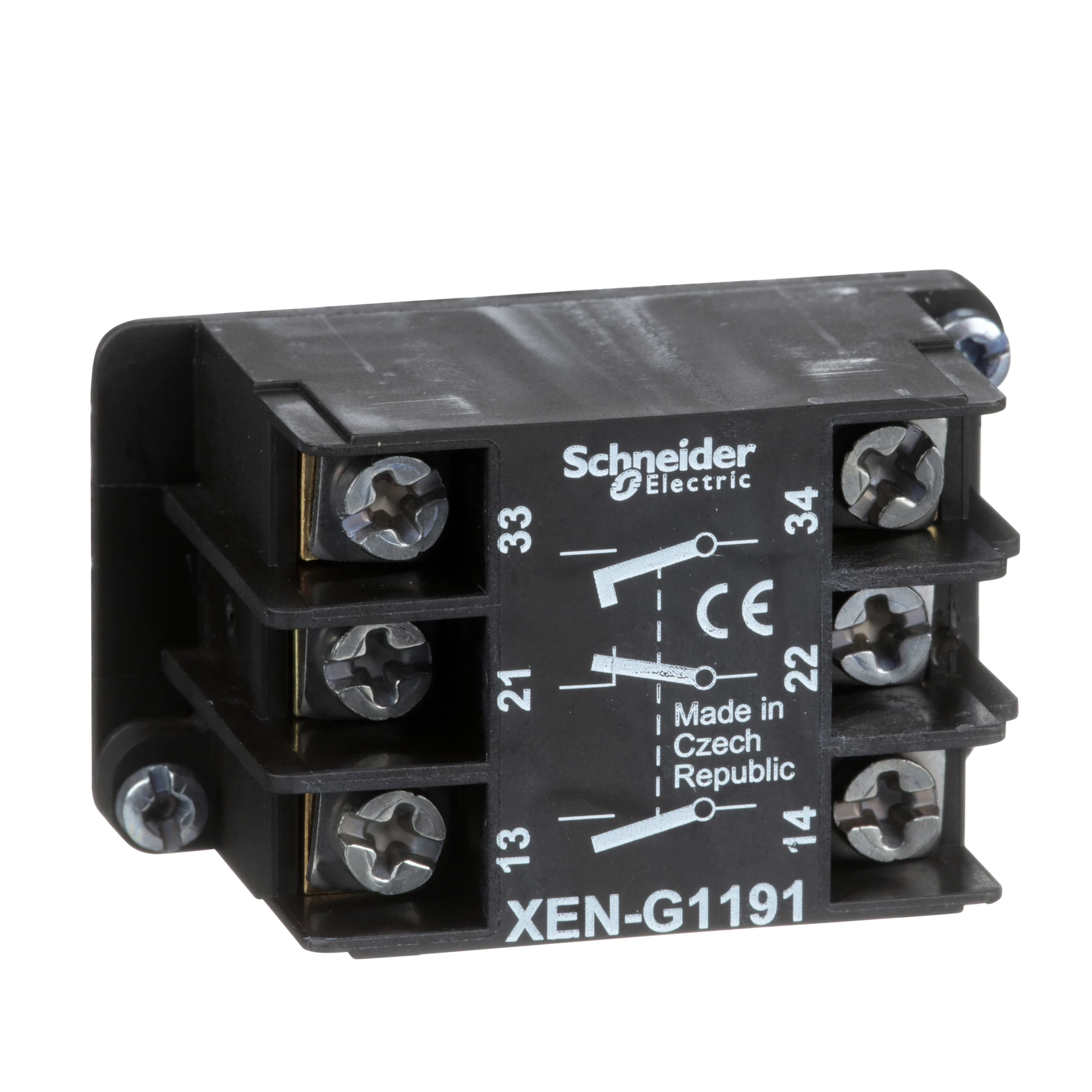 Schneider Electric XENG1191 Auxiliary switch without snap action, 1NC+2NO, front mounting (img_001) Schneider Electric XENG1191 Auxiliary switch without snap action, 1NC+2NO, front mounting (img_001)