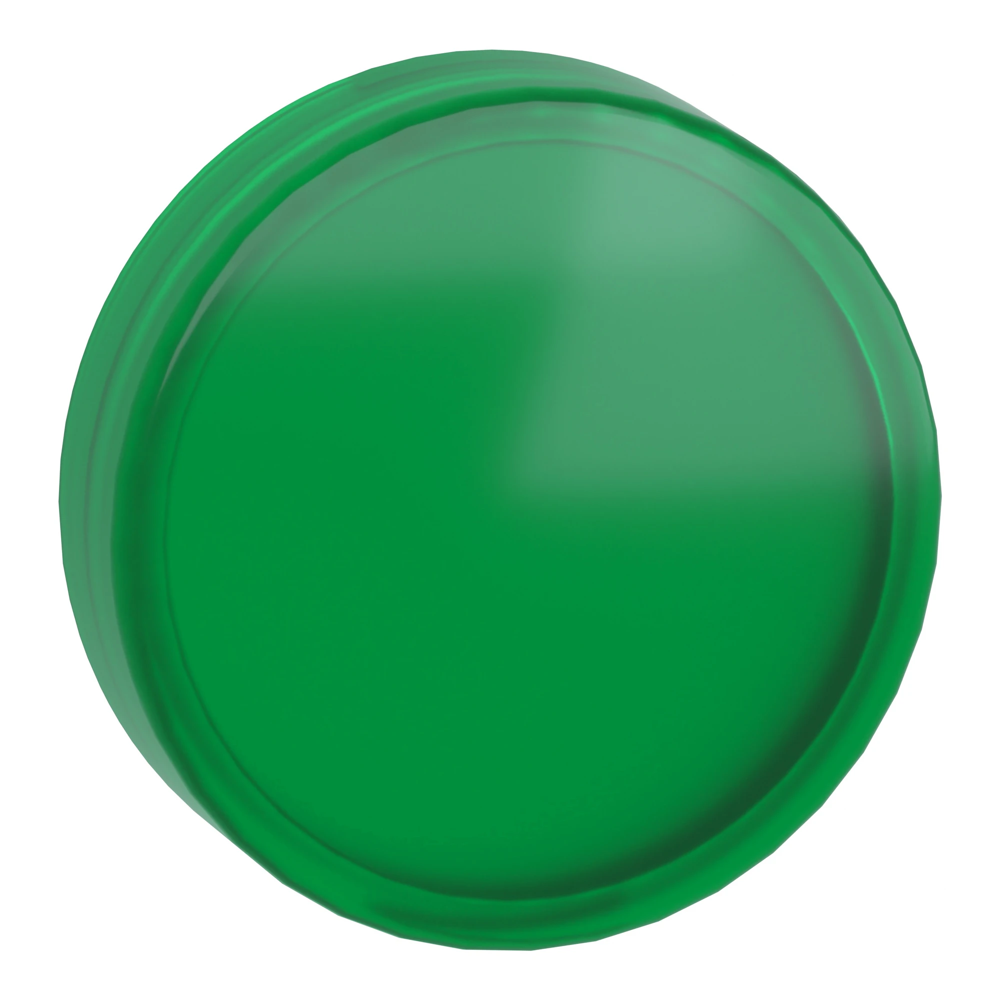 Schneider Electric ZBV0133 Cap, pilot light, Harmony XB5 and XB4, green, 22mm, for universal LED, smooth, unmarked (img_001) Schneider Electric ZBV0133 Cap, pilot light, Harmony XB5 and XB4, green, 22mm, for universal LED, smooth, unmarked (img_001)