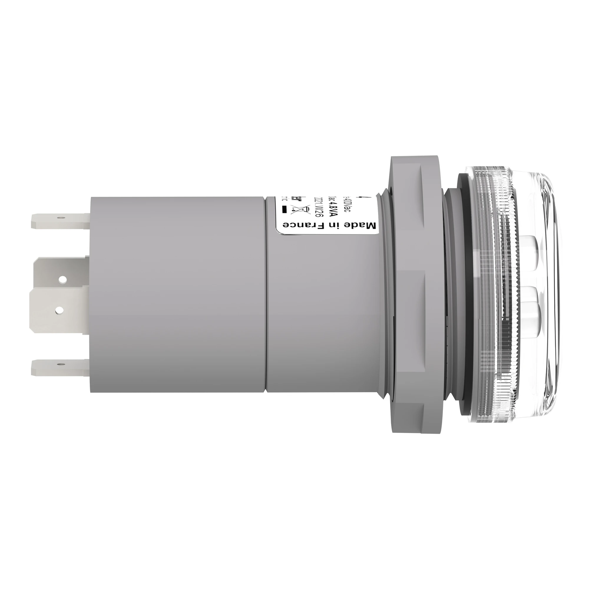 Schneider Electric XB5EV57L4 3-phase pilot light, Harmony XB5, plastic, phase indicator light, clear LEDs, 30mm, 400V AC (img_003) Schneider Electric XB5EV57L4 3-phase pilot light, Harmony XB5, plastic, phase indicator light, clear LEDs, 30mm, 400V AC (img_003)