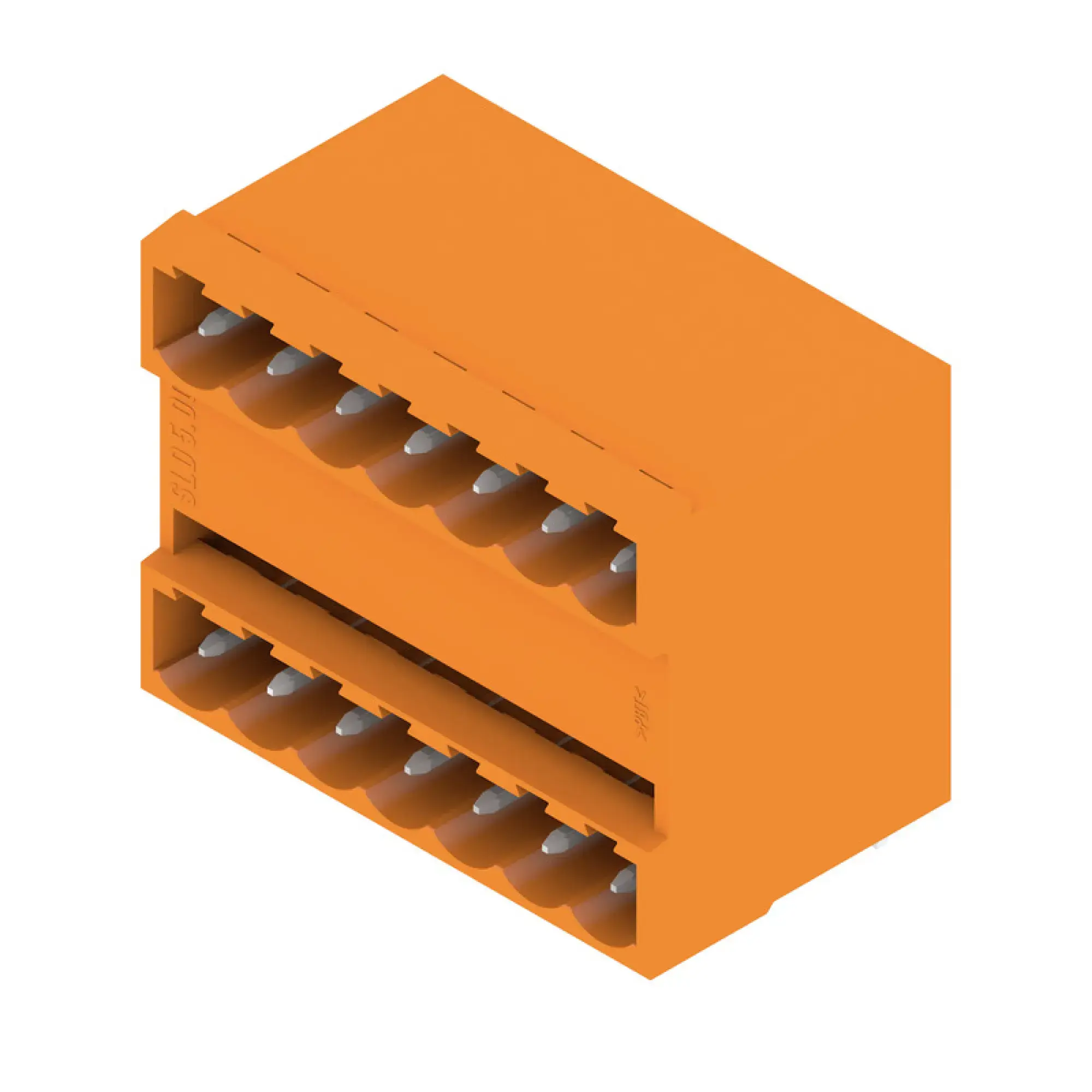 Weidmüller 1614400000 PCB connector (board connection), 320 V, 11 A, Pitch in mm: 5.00, Number of poles: 14, THT solder connection, Box (img_001)