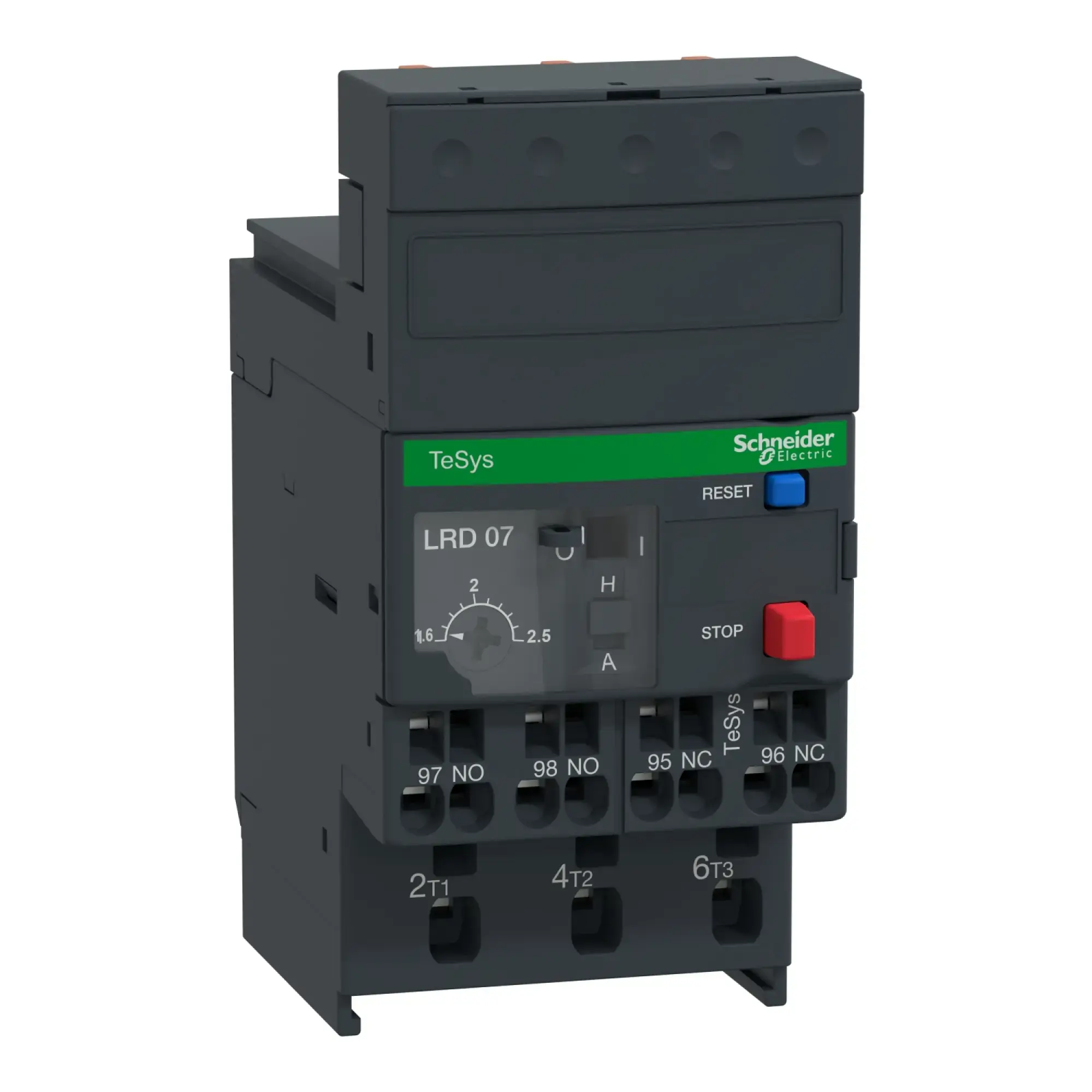 Schneider Electric LRD073 Motor protection relay, 1.6-2.5A, 1NO+1NC, Class 10A (img_005)