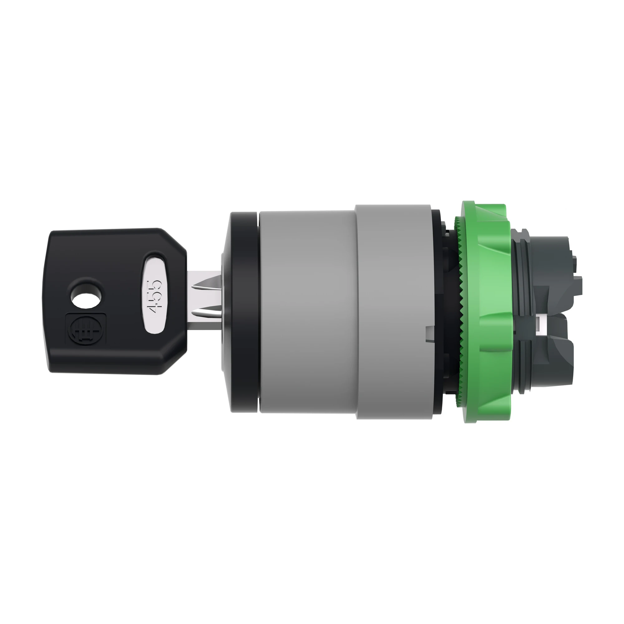 Schneider Electric ZB5AG4C0 Key switch, front element, Harmony XB5, plastic, 22mm, light grey, black, 2 positions, latching (img_005) Schneider Electric ZB5AG4C0 Key switch, front element, Harmony XB5, plastic, 22mm, light grey, black, 2 positions, latching (img_005)