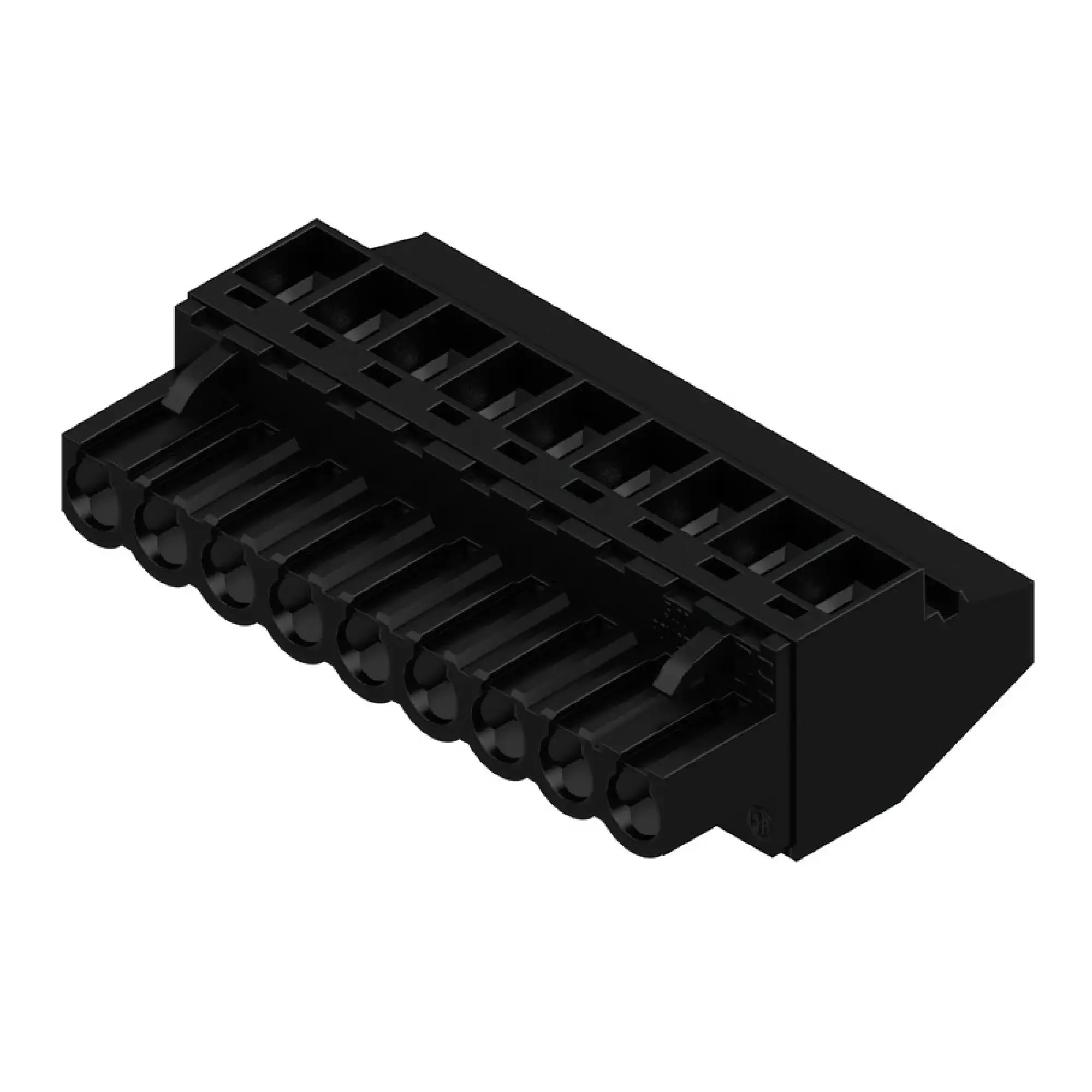 Weidmüller 1958580000 PCB connector (wire connection), 320 V, 23 A, Pitch in mm: 5.00, 4 mm², Number of poles: 9, Clamping yoke connection, Box (img_001)