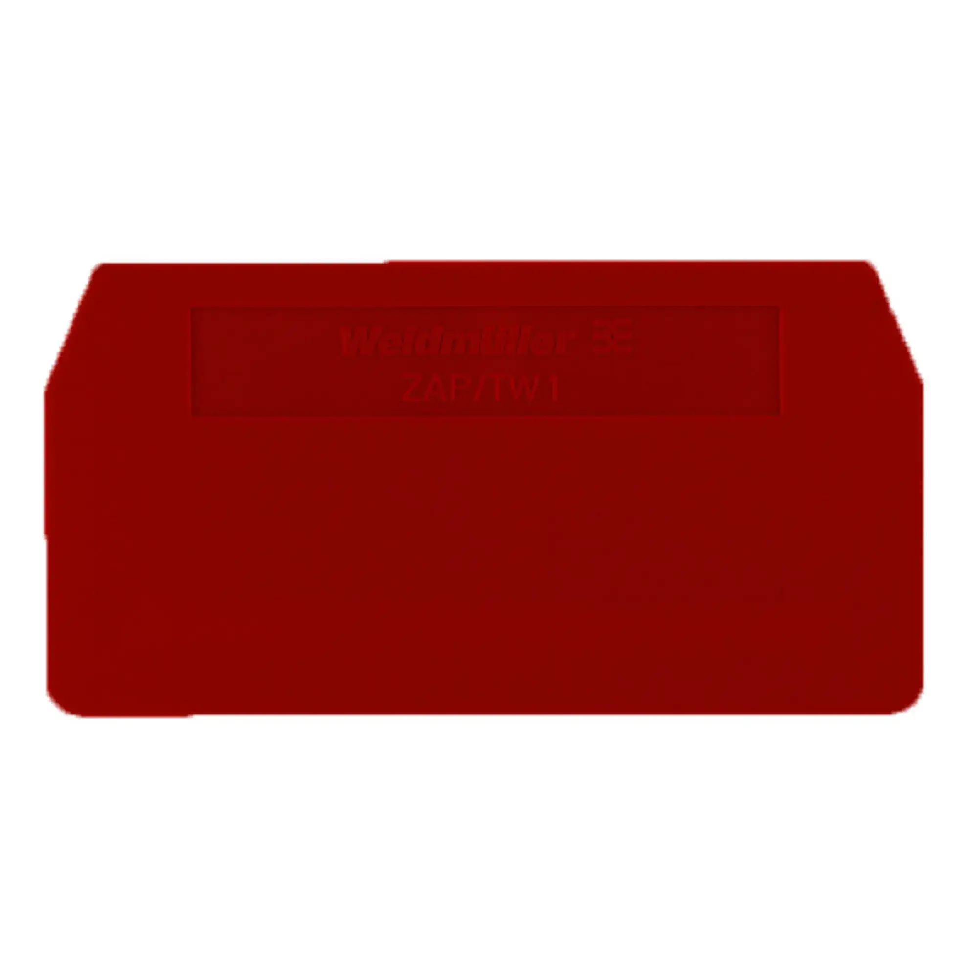Weidmüller 1683660000 Partition plate (terminal), red, Height: 59.5 mm, Width: 2 mm, V-0, Wemid (img_001)