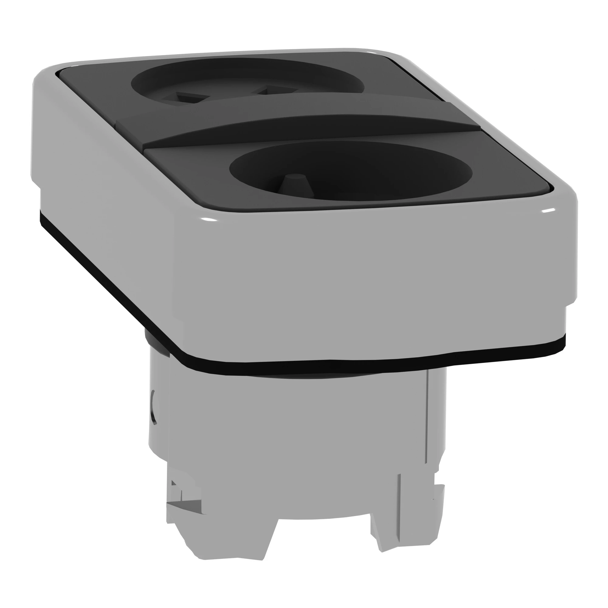 Schneider Electric ZB4BA79 Double push button, front element, Harmony XB4, metal, 22mm, without button label, momentary (img_003) Schneider Electric ZB4BA79 Double push button, front element, Harmony XB4, metal, 22mm, without button label, momentary (img_003)