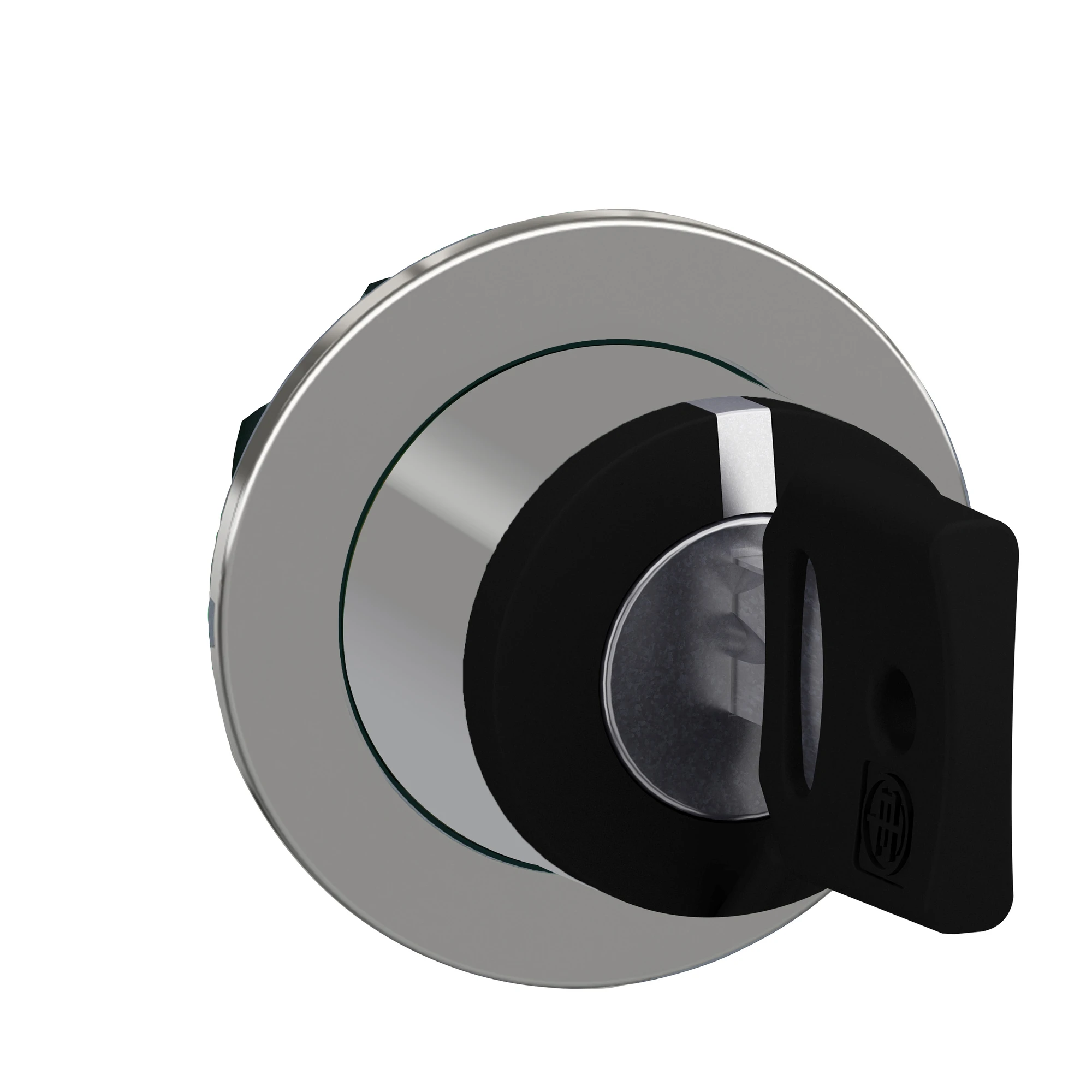 Schneider Electric ZB4FG03 Key switch, front element, Harmony XB4F, metal, 30mm, black, 3 positions, latching (img_001)