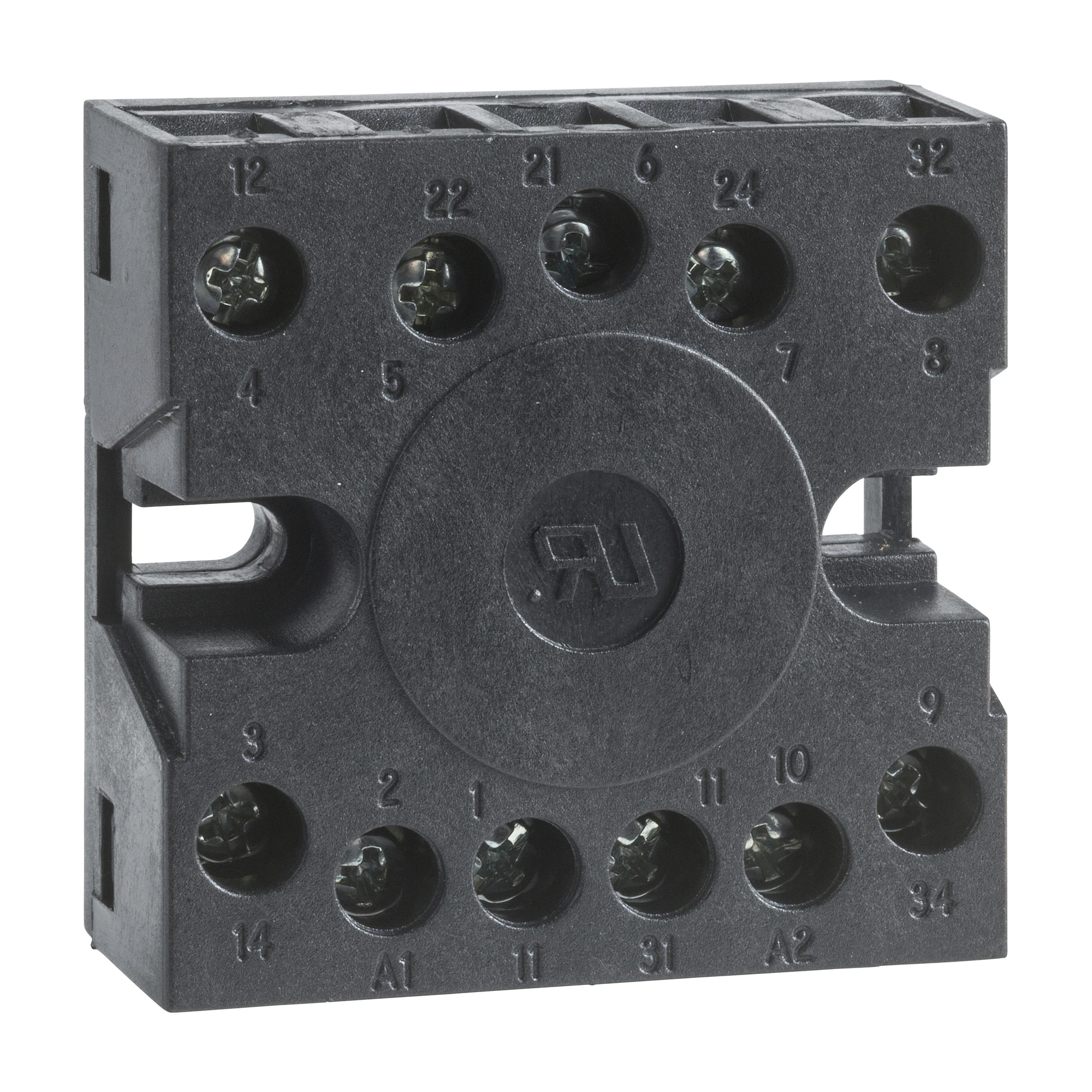 Schneider Electric RE48ASOC11AR Base for time relay RE48A, 11 pins, rear screw connection, IP20 (img_001)