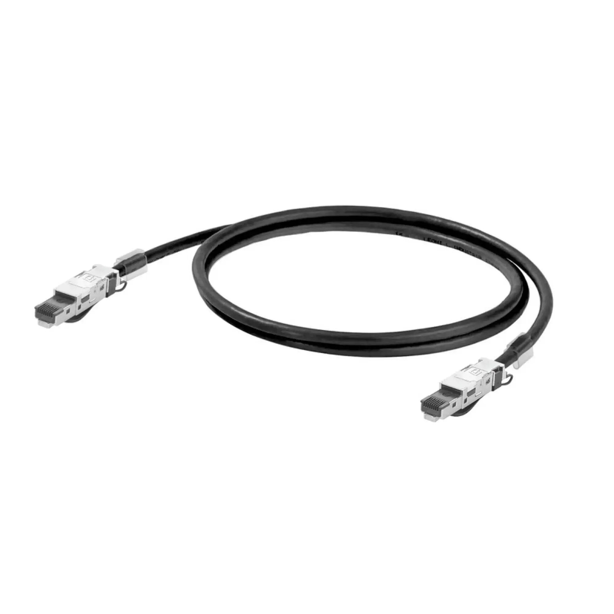 Weidmüller 1421710010 Ethernet Railway Cable (assembled), RJ45 IP 20, RJ45 IP 20, Number of poles: 4, Length: 1 m (img_001)