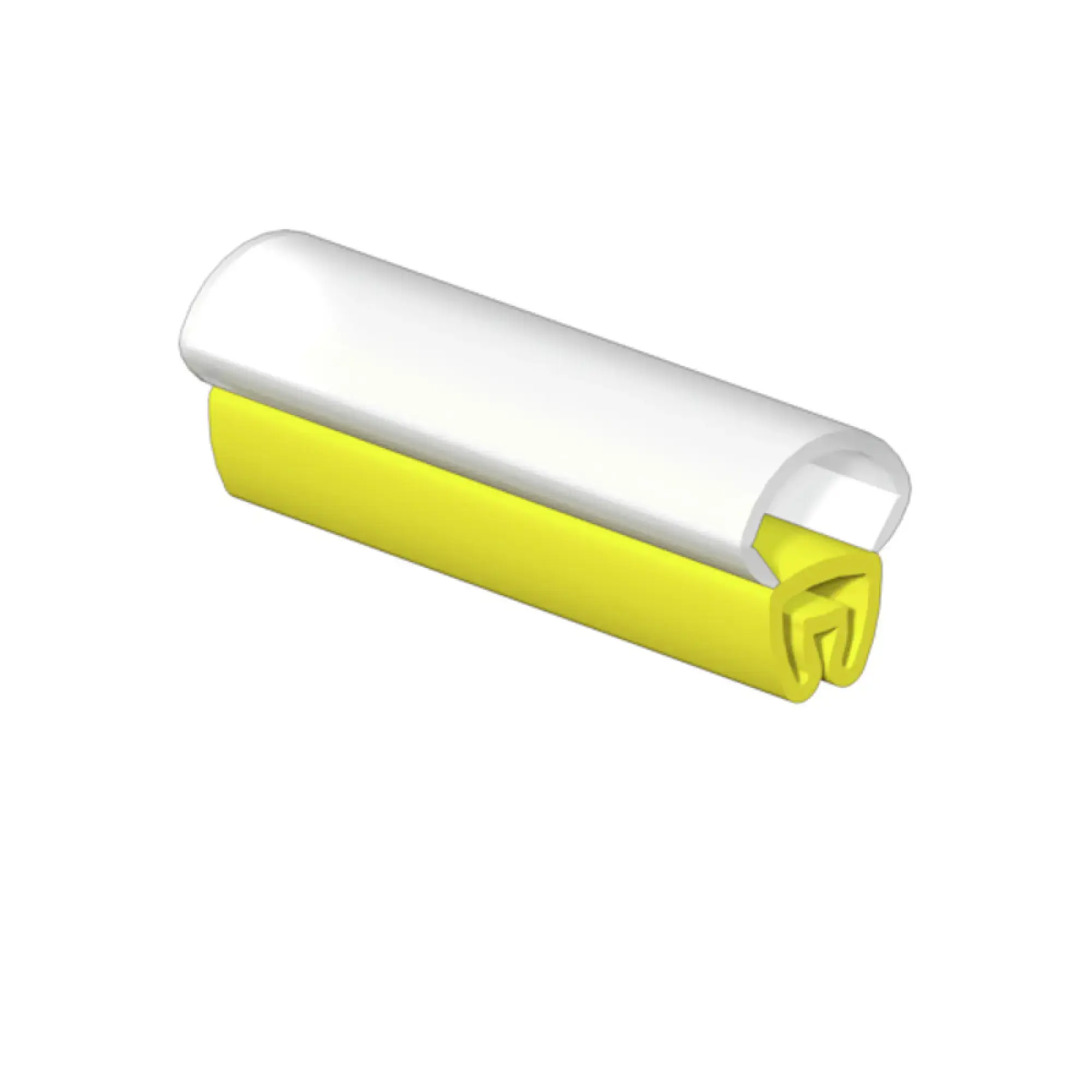 Weidmüller 2571280000 Cable coding system, yellow, Transparent, Conductor O.D.:1.3 - 3 mm, without, Polyester, TPU, -30...90 °C (img_001)