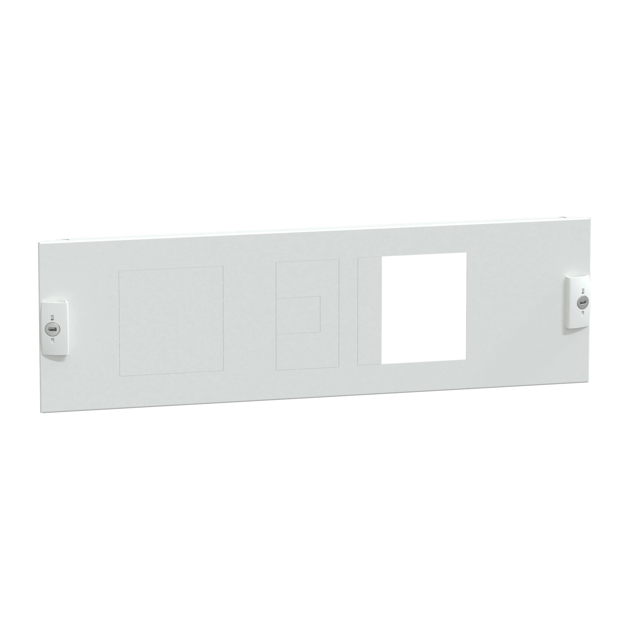 Schneider Electric LVS03604 PrismaSeT-P, Front Panel, ComPacT NSX/NSX Vigi100-250 3-pole,horizontal,Width=650mm,Height=3 Modules (img_001) Schneider Electric LVS03604 PrismaSeT-P, Front Panel, ComPacT NSX/NSX Vigi100-250 3-pole,horizontal,Width=650mm,Height=3 Modules (img_001)