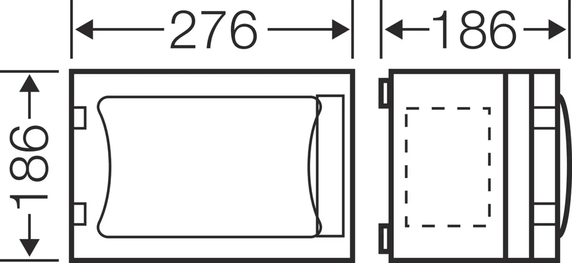 Hensel 68000303 ENYSTAR-Leergehäuse, Einbaumaße 216x126x136mm, nicht durchsichtiger Tür FP 0151 (img_003) Hensel 68000303 ENYSTAR-Leergehäuse, Einbaumaße 216x126x136mm, nicht durchsichtiger Tür FP 0151 (img_003)
