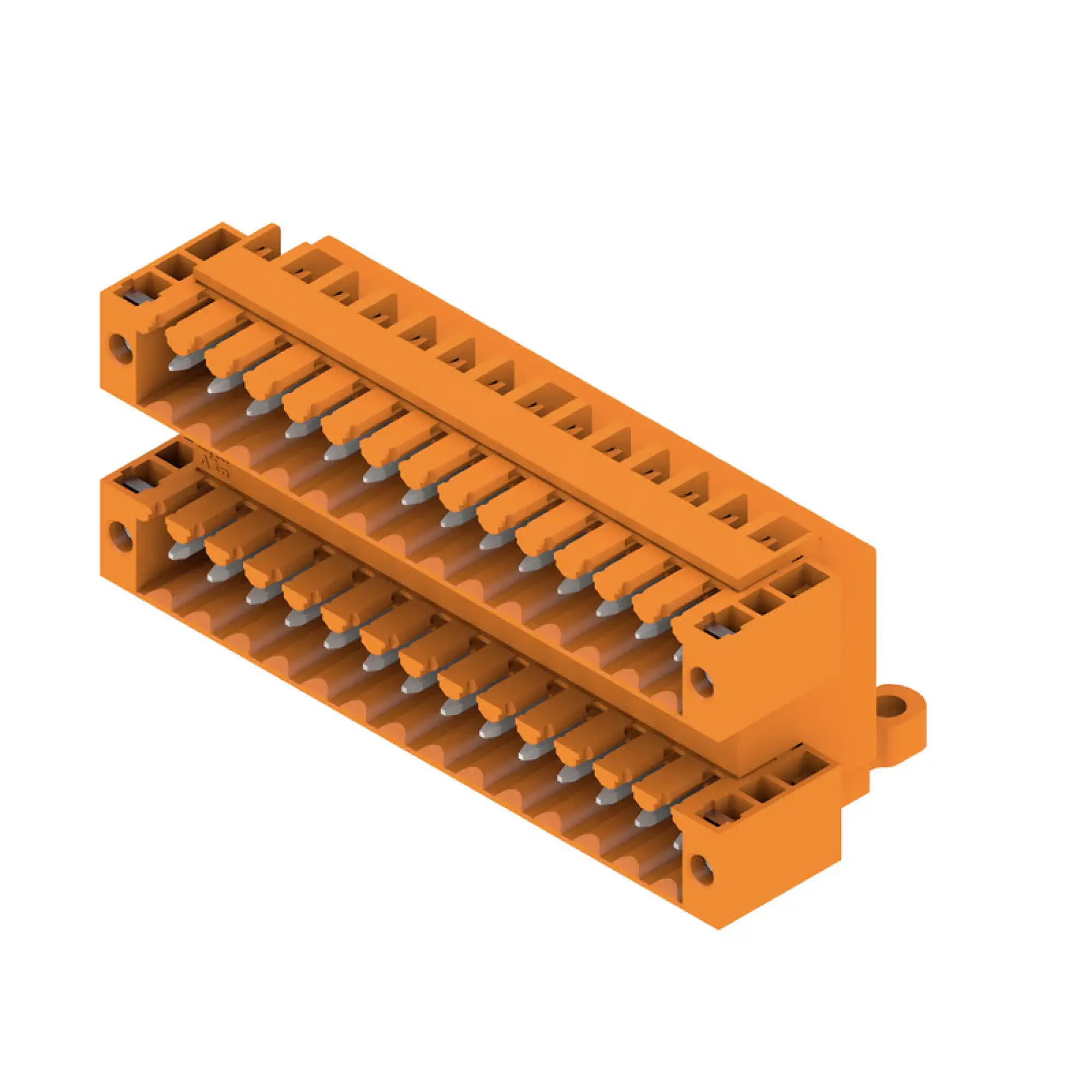 Weidmüller 1633930000 PCB connector (board connection), 160 V, 10.5 A, Pitch in mm: 3.50, Number of poles: 28, THT solder connection, Box (img_001)