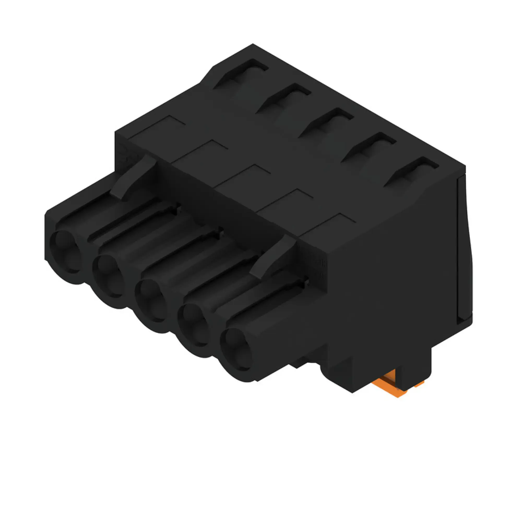 Weidmüller 1981960000 PCB connector (wire connection), 320 V, 24 A, Pitch in mm: 5.08, 3.31 mm², Number of poles: 5, PUSH IN with actuator, Box (img_001)