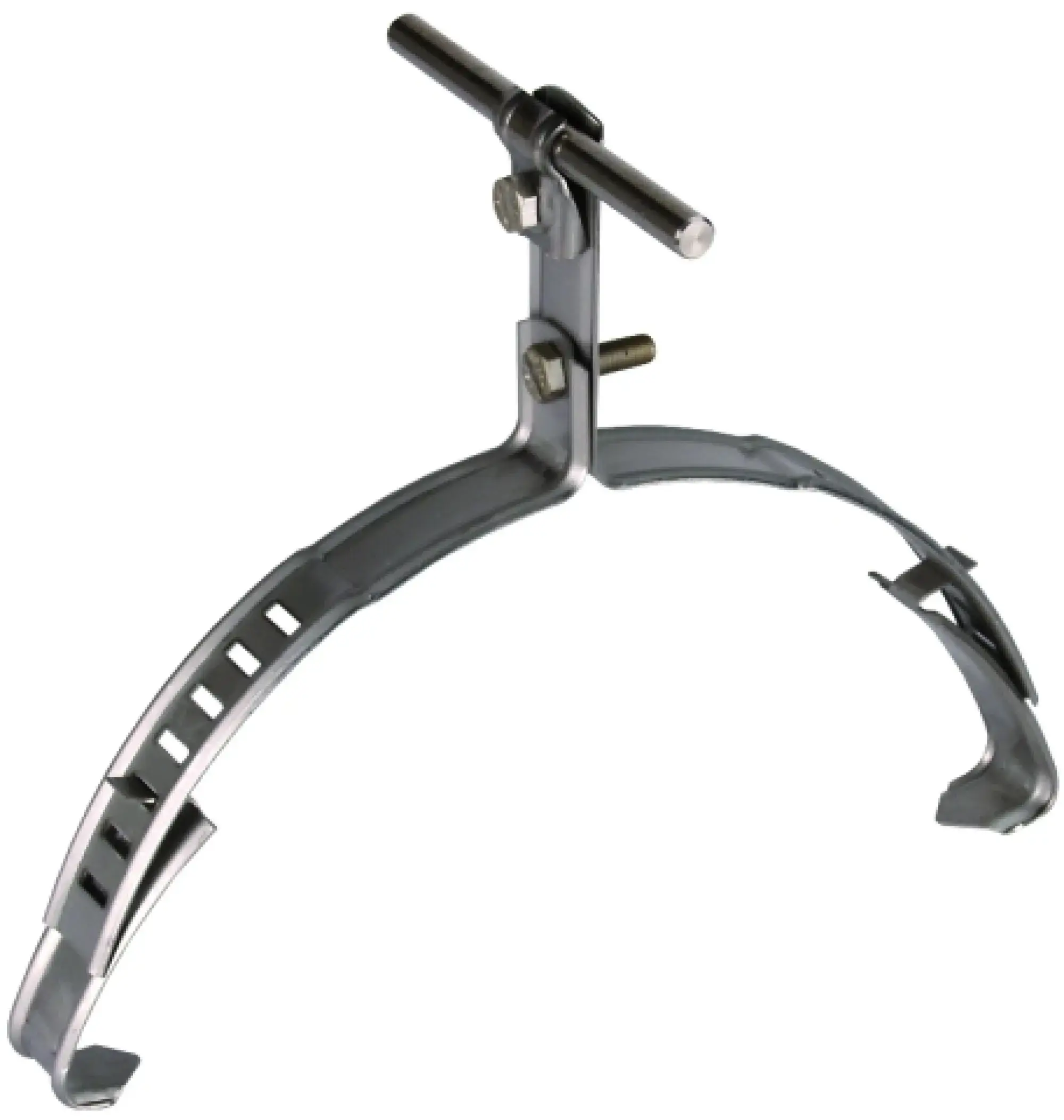 Dehn 202900 Roof cond. holder DEHNQUICK StSt for Rd 6-10mm adjustable 120-240mm (img_001)